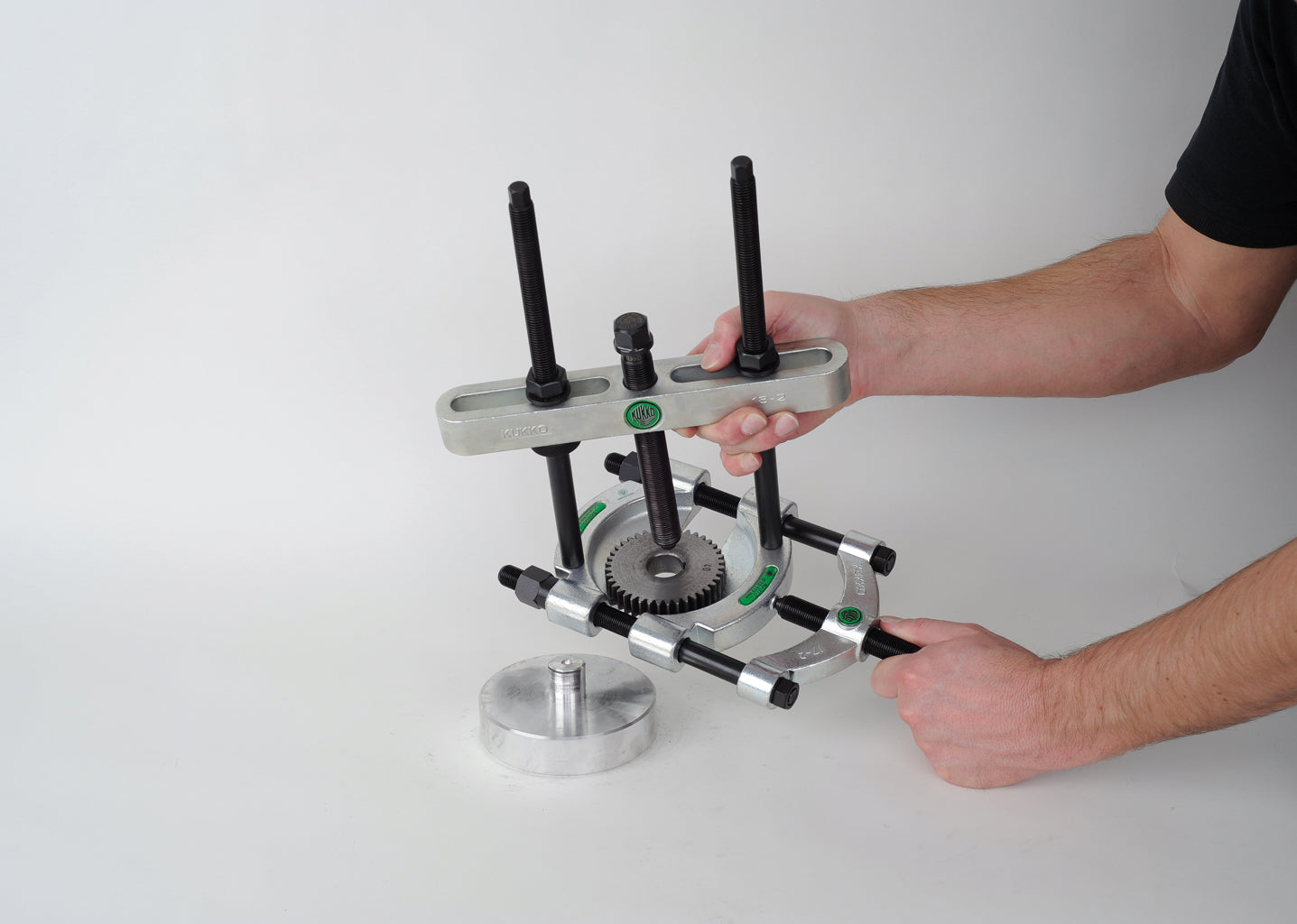 KUKKO separator med hurtigspindel 25-155 mm