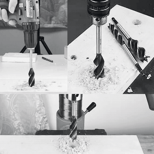 MANDREX Træboremaskine 4x PowerXBit 28mm x 160mm