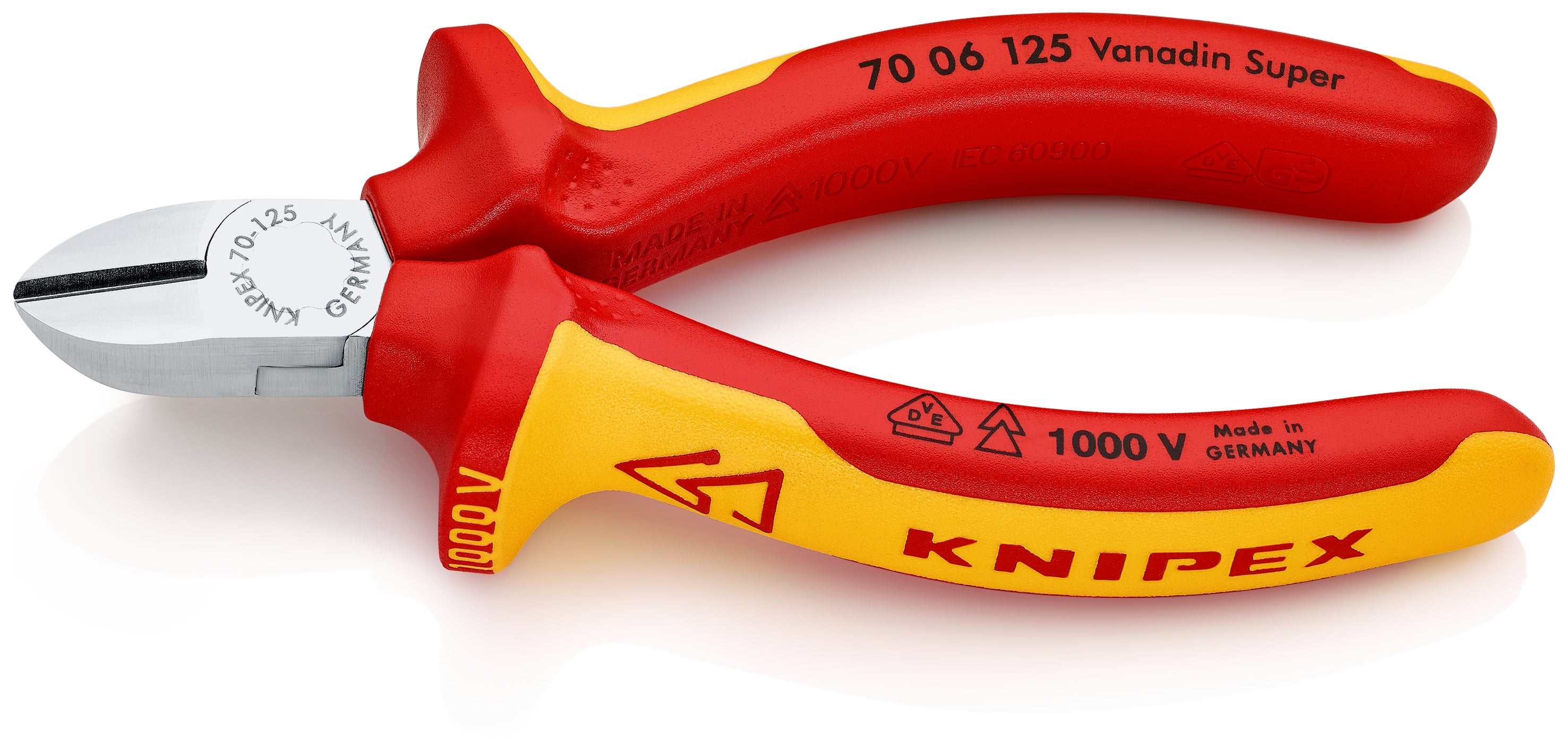 KNIPEX sideskærer 1000V 125 mm