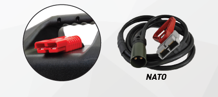 Starterbooster 2x33Ah - 3200/6400Amp inkl. NATO-kontakt