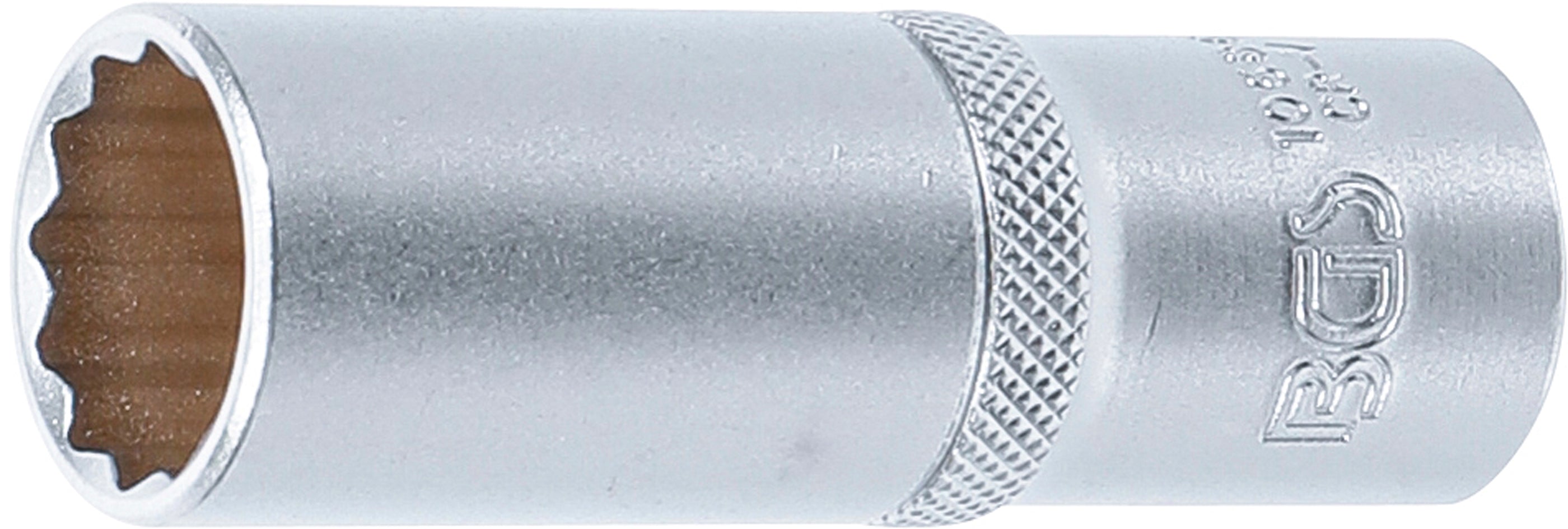 Sekskantet topnøgle, dyb | 12,5 mm (1/2") | 19 mm