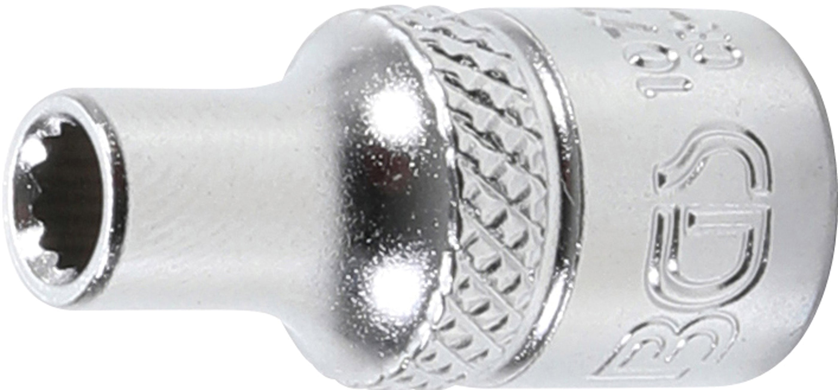 Sekskantet topnøgle | 6,3 mm (1/4") | 4 mm