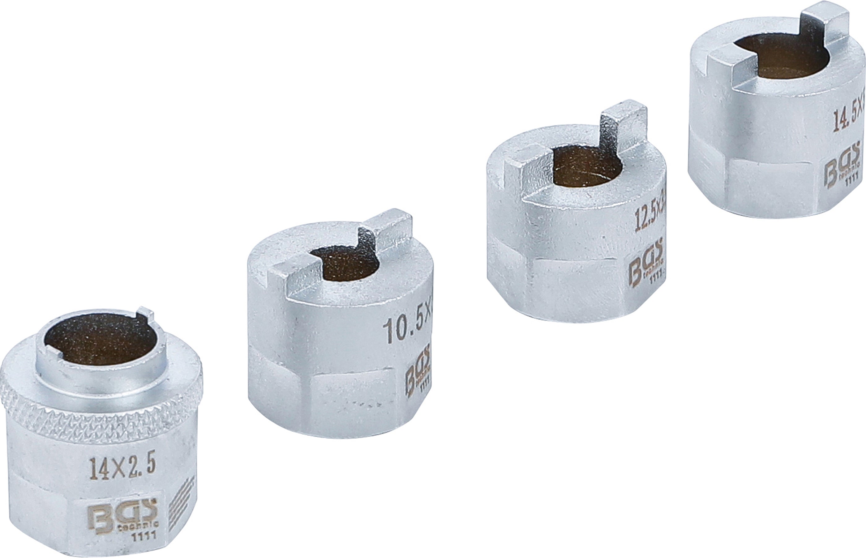 Fjederbensindsatssæt | 4 dele