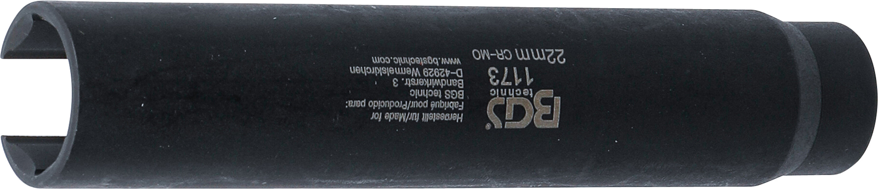 Lamba-sondeindsats | 12,5 mm (1/2") | 22 mm