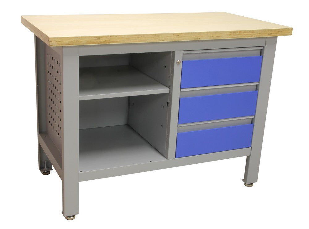 Arbetsbänk med hurts 1200x600x870