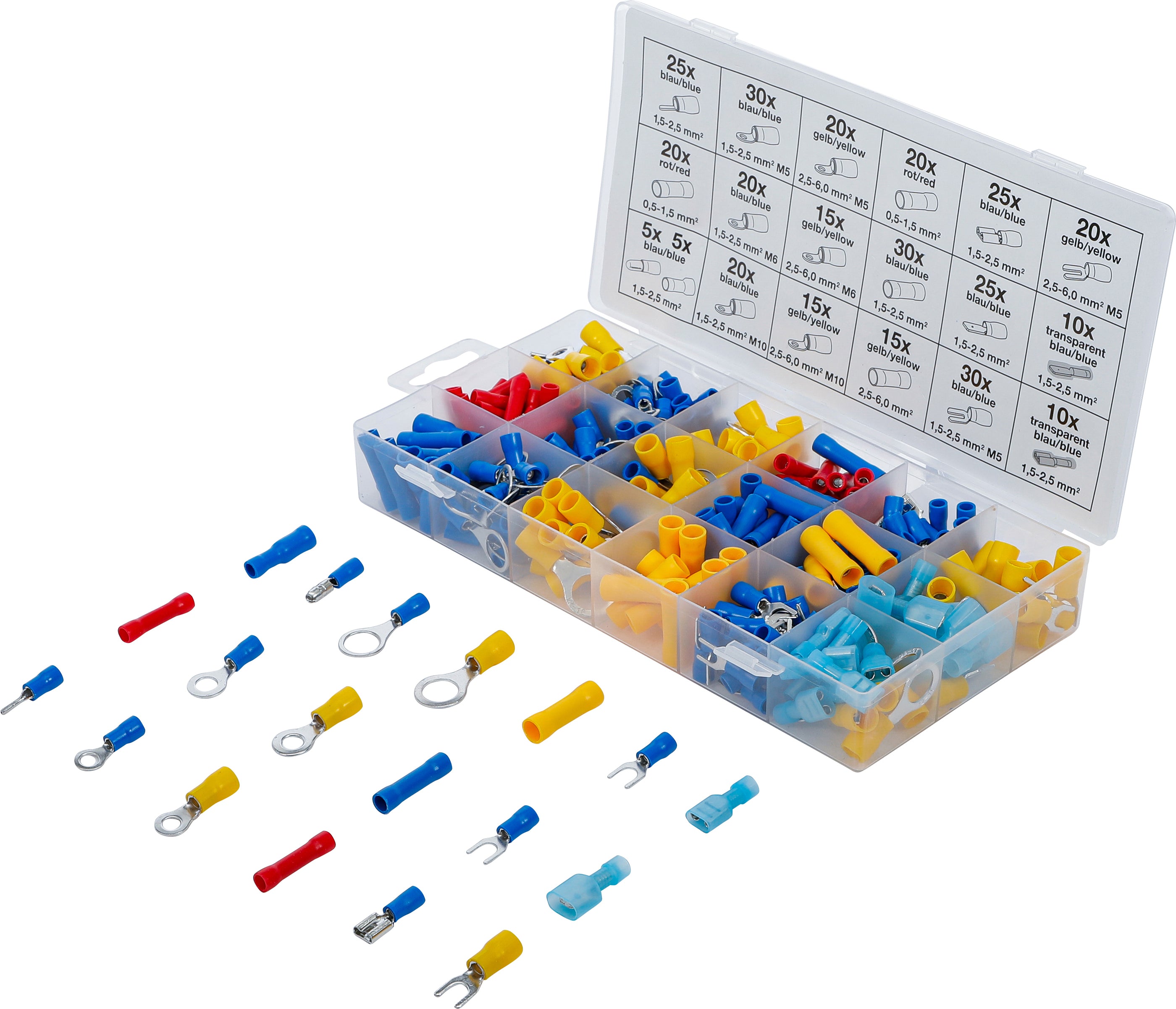 Kabelskosortiment | 360 dele
