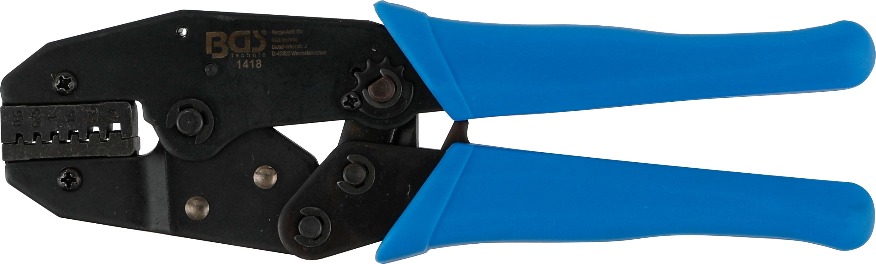 Kabelskotång med Spärrfunktion | för Ändhylsor 0,5 - 4 mm²