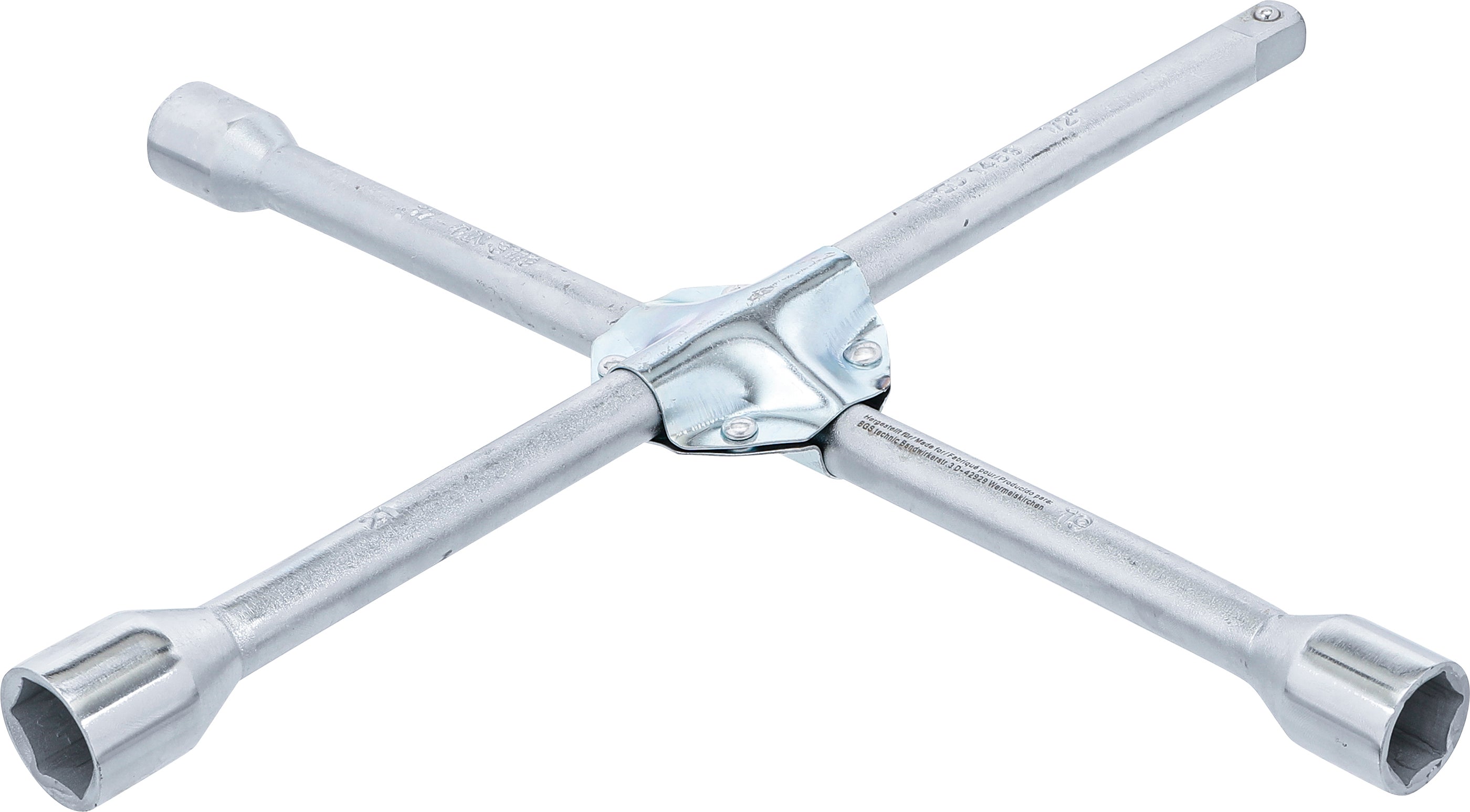 Krydsfælg | til personbil | Firkantet | 17 x 19 x 21 x 12,5 mm (1/2 tomme)