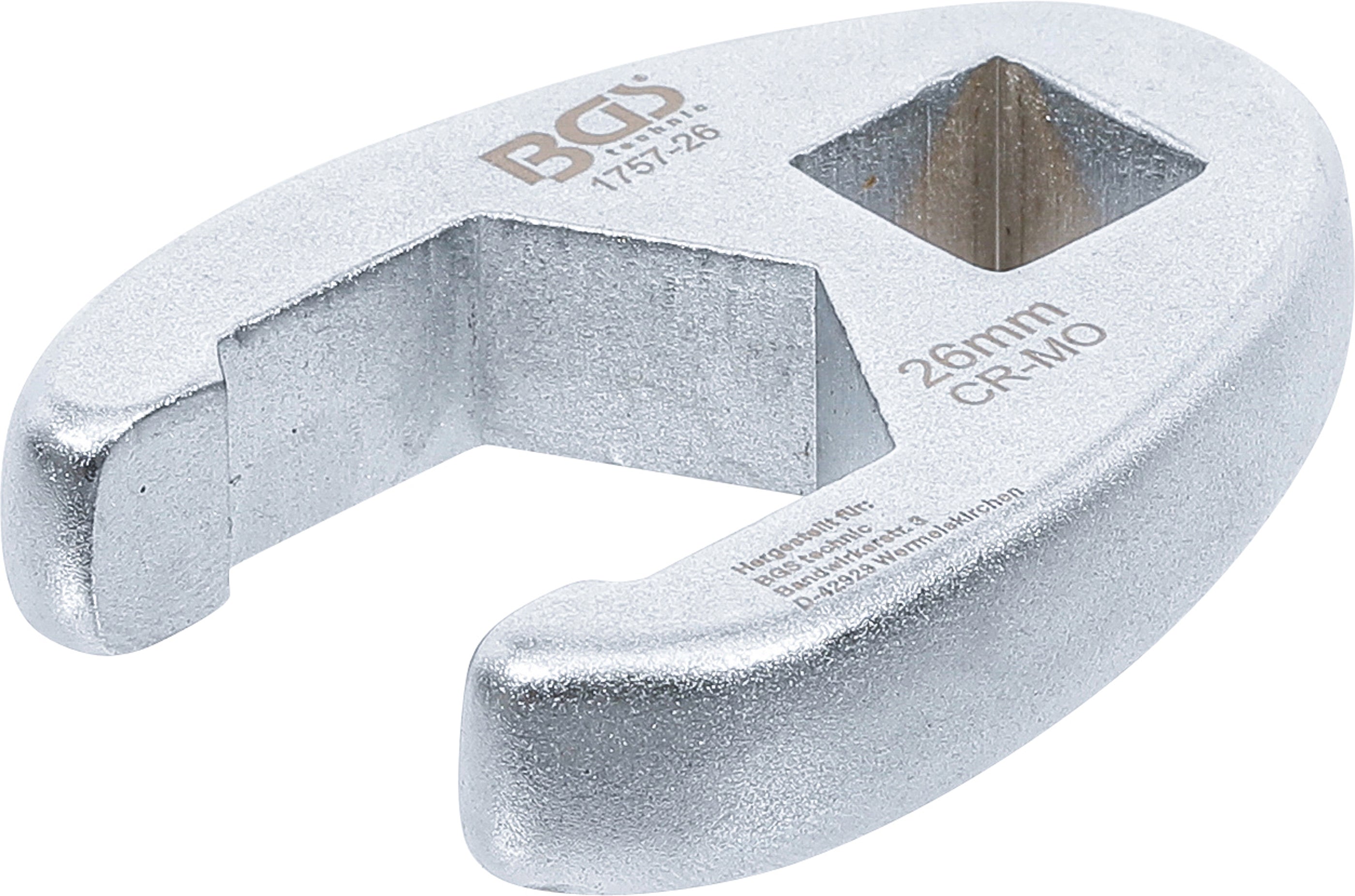 Kragefodsnøgle | 12,5 mm (1/2") | 26 mm