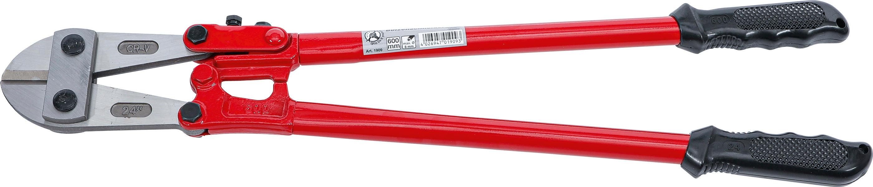 Boltsaks med hærdede kæber | 600 mm