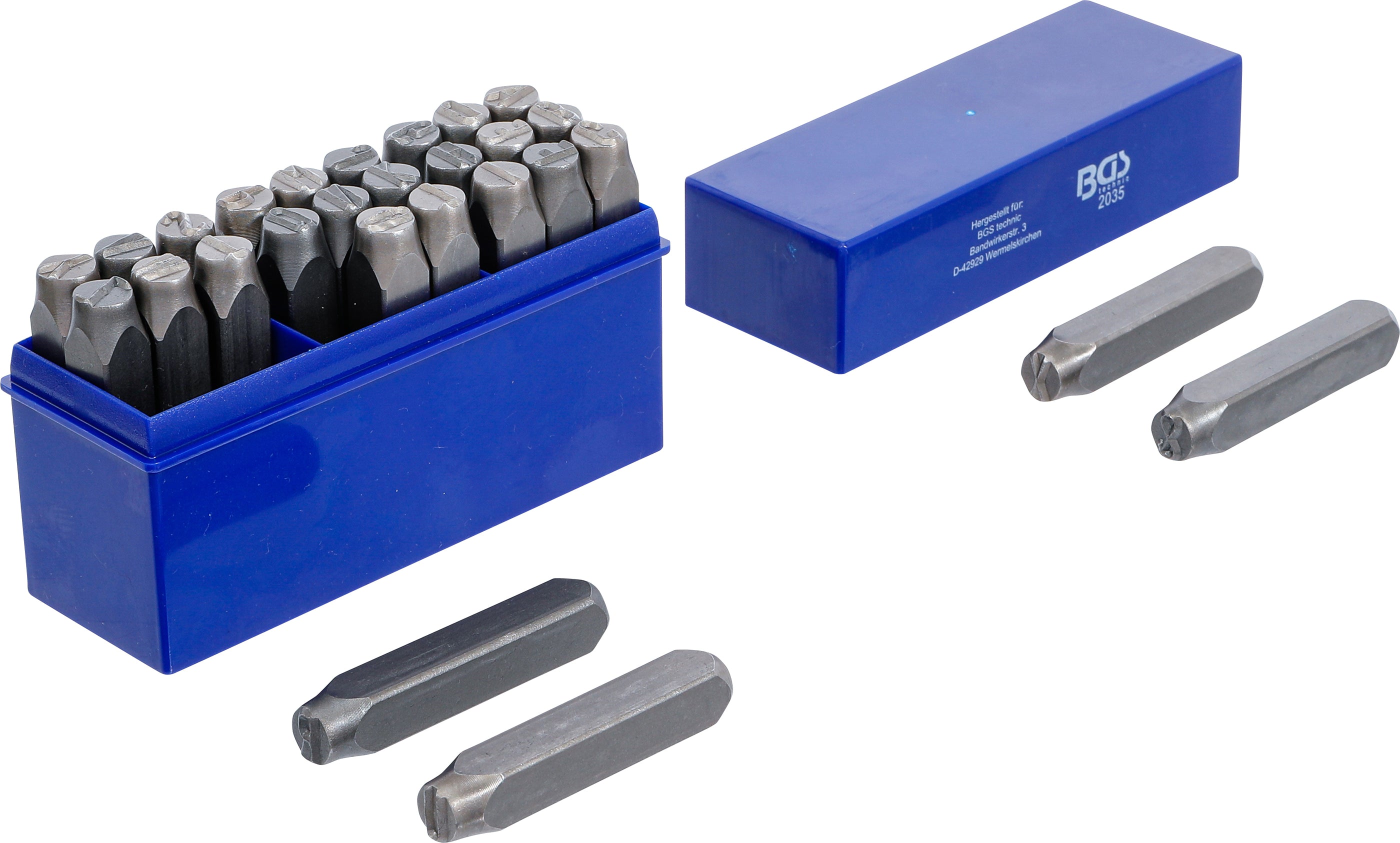 Stansbogstaver | 10 mm