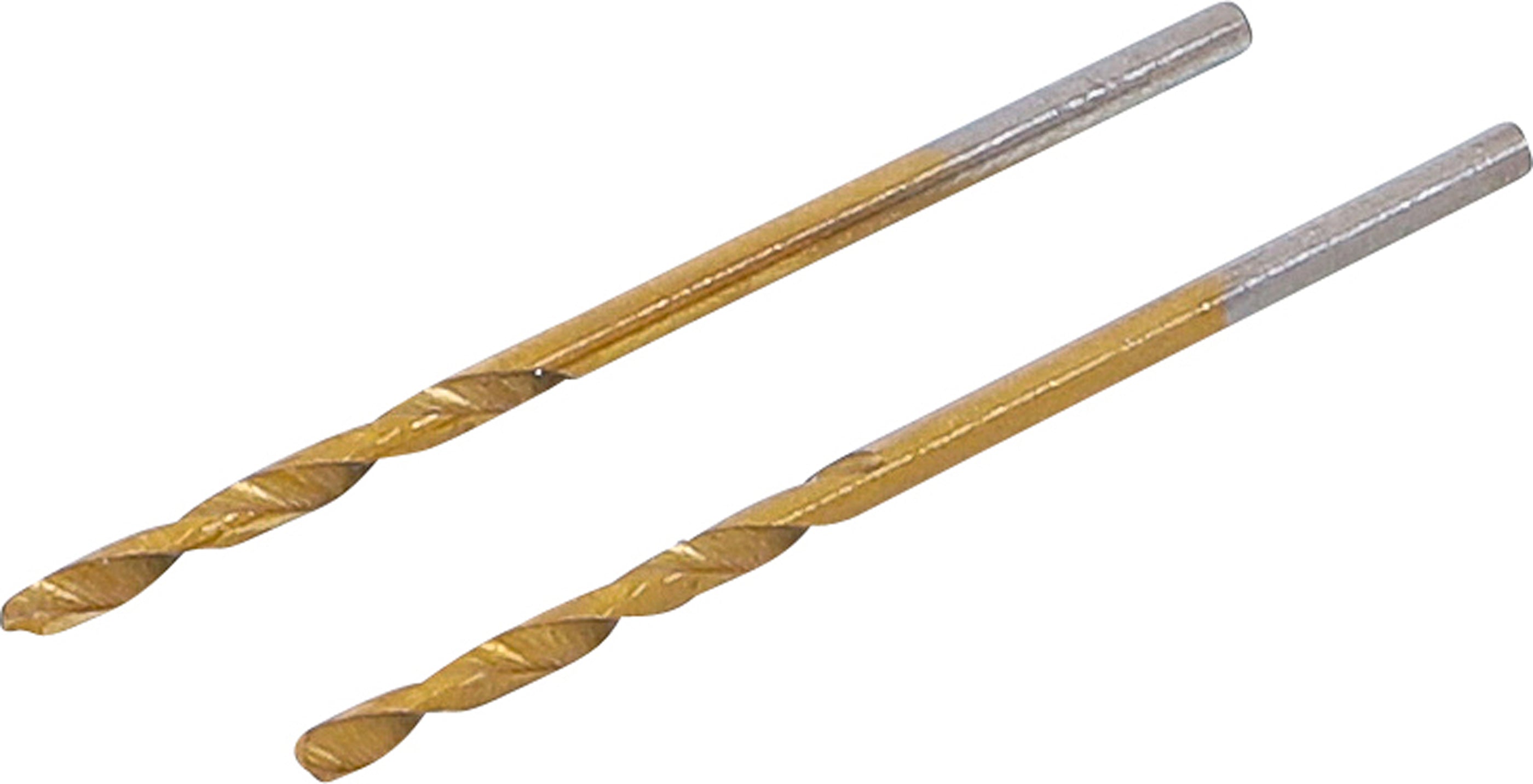 Spiralborr | HSS-G | titan-nitrerat | 1,5 mm | 2 delar