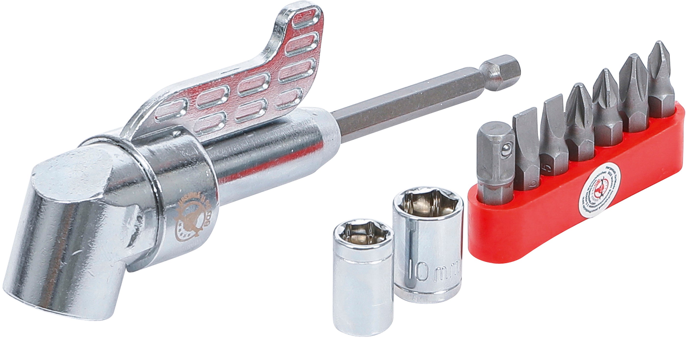 Vinkelskruetrækker - Boretilbehør | 10 stk.