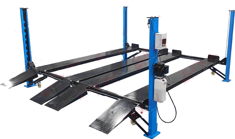 4-pelarlyft Parkeringslyft dubbel