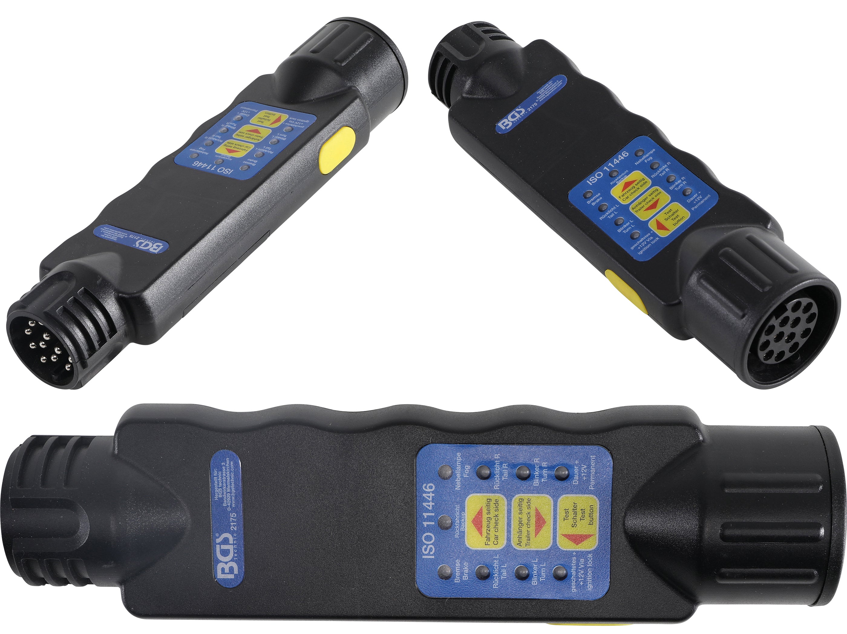 Stikprøve til anhænger og trækkøretøj | 13-benet