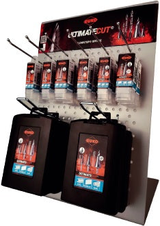 RUKO Ultimatecut stegborr. Display