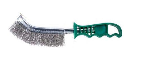 Ridsebørste i rustfrit stål
