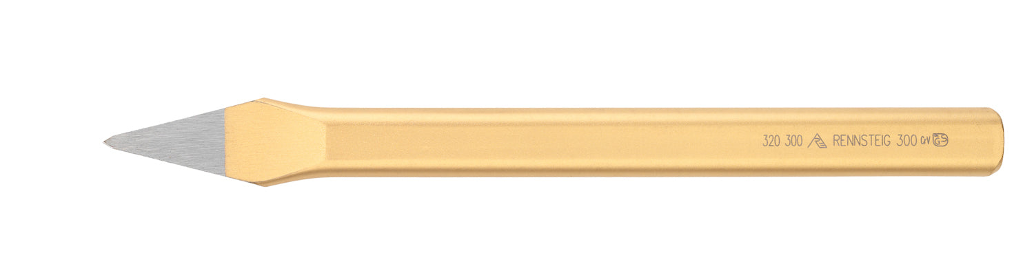 RENNSTEIG Crosscut Chisel w. hanger 125 mm