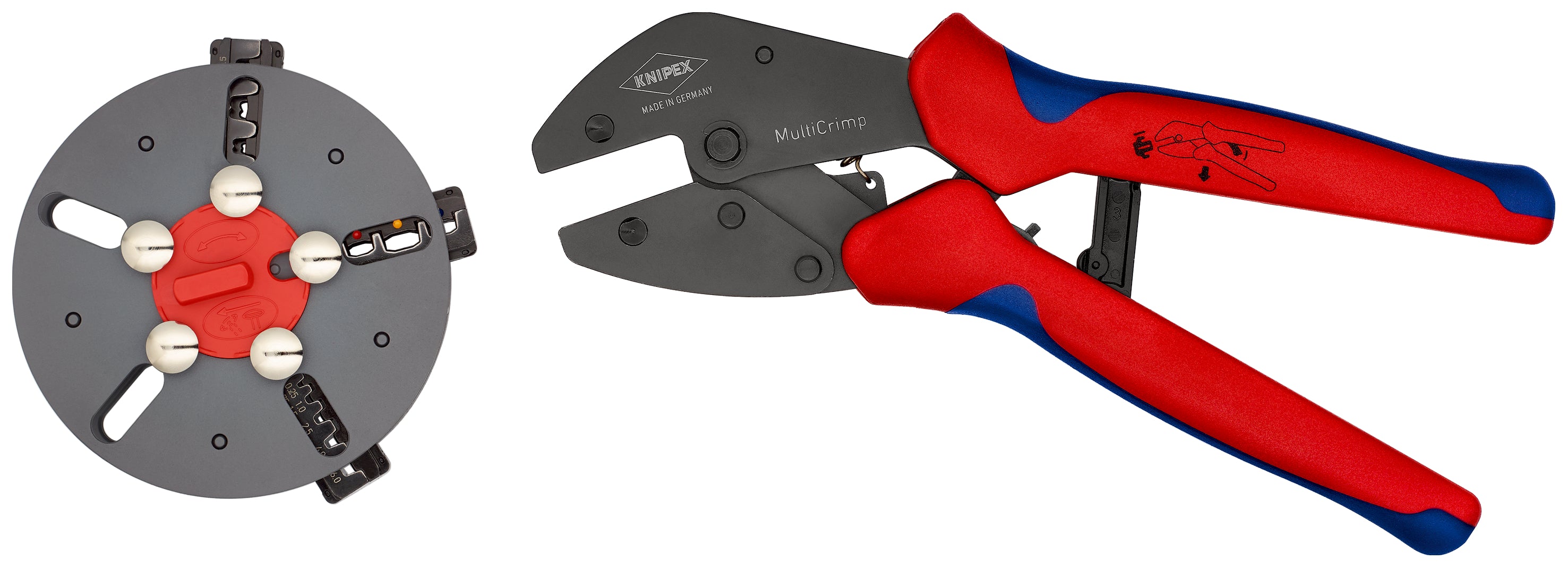 KNIPEX Multikrympetang med magasin
