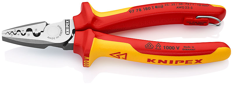 KNIPEX Krympetang endemuffer 1000V
