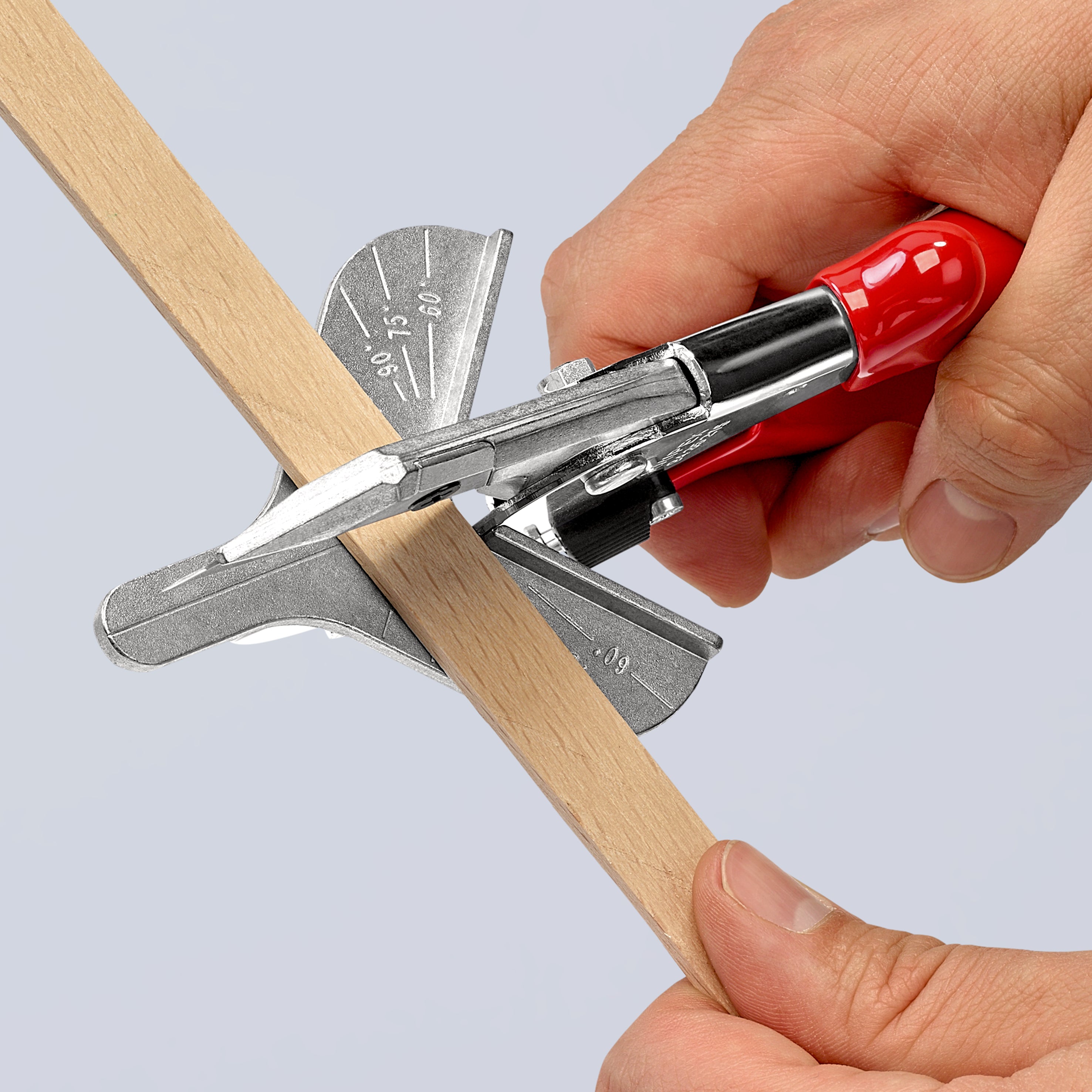 KNIPEX Geringssaks til plast- og gummiprofiler 215 mm