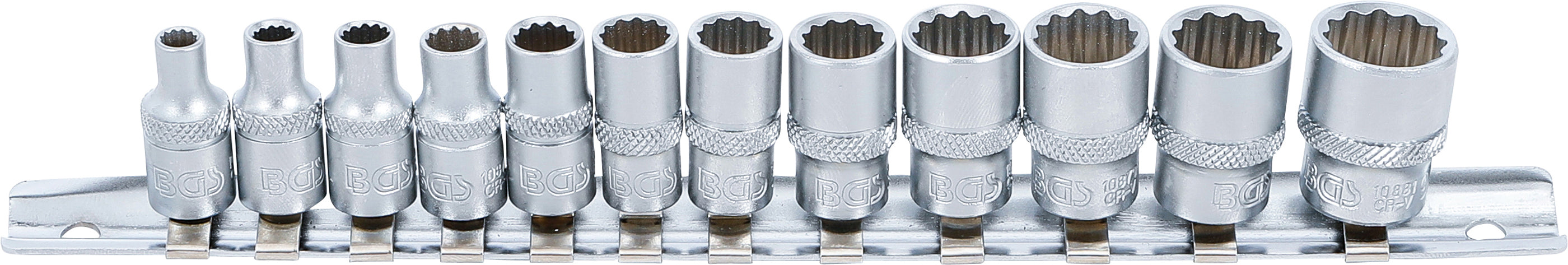 Topnøglesæt Unbrako | 6,3 mm (1/4") | Tommestørrelser | 12 dele