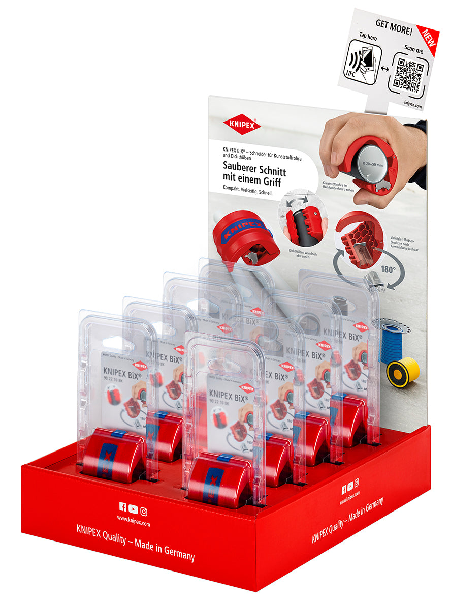 KNIPEX salgsdisplay 8 x 902210BK