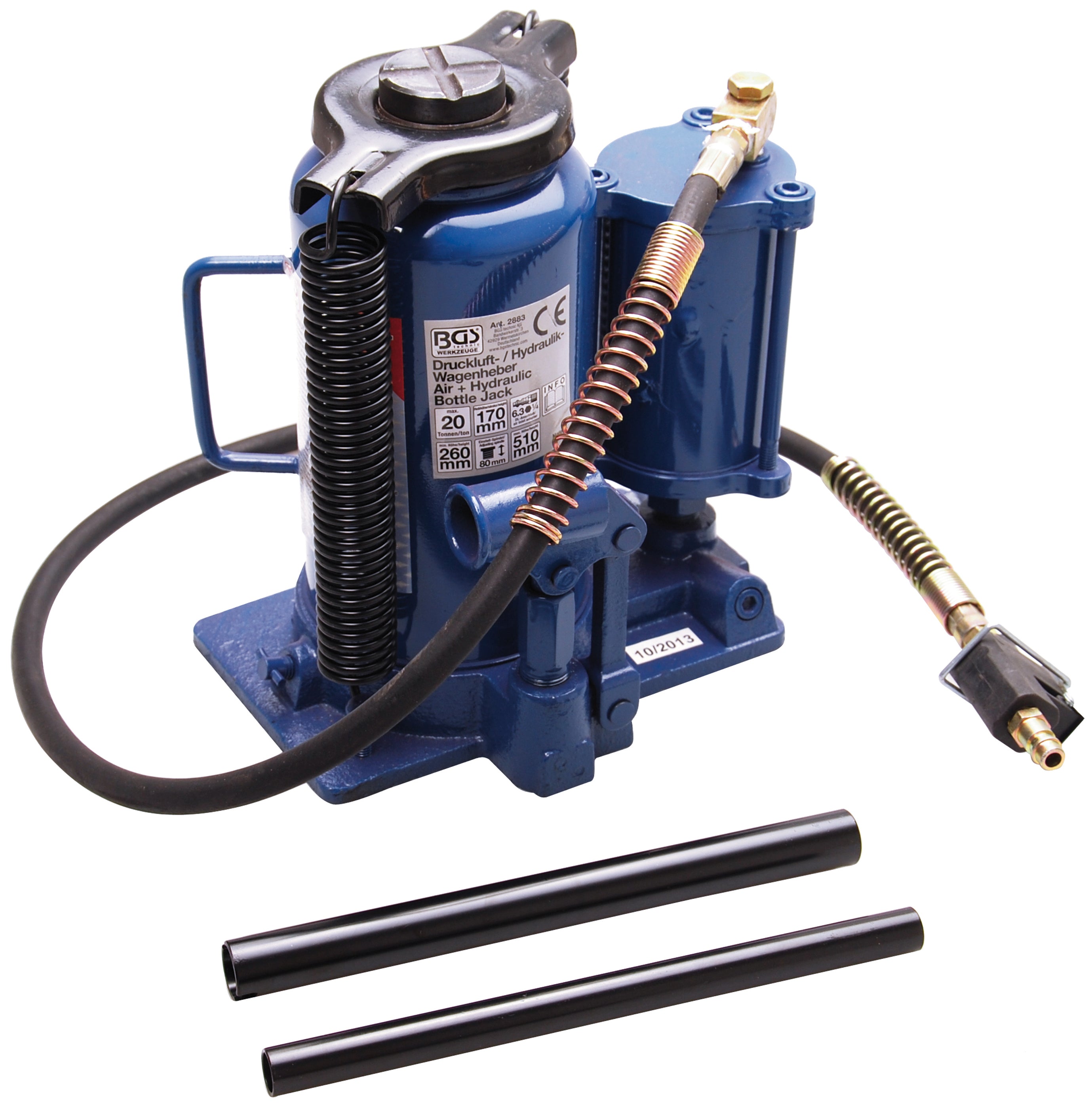 Tryklufthydraulisk donkraft | 20 t