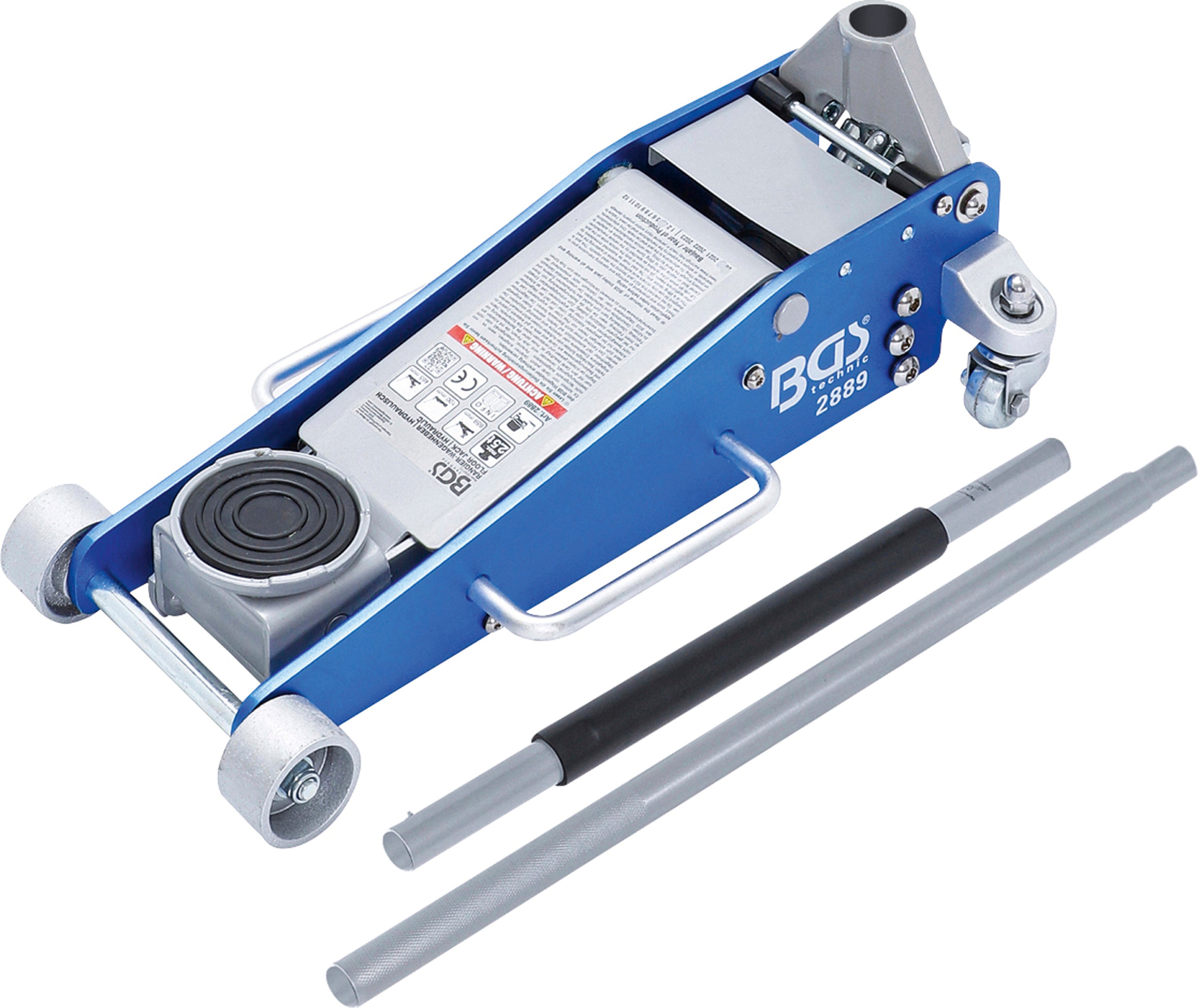 Transferdonkraft | Hydraulisk | Aluminium-stålkonstruktion | 2,5 t