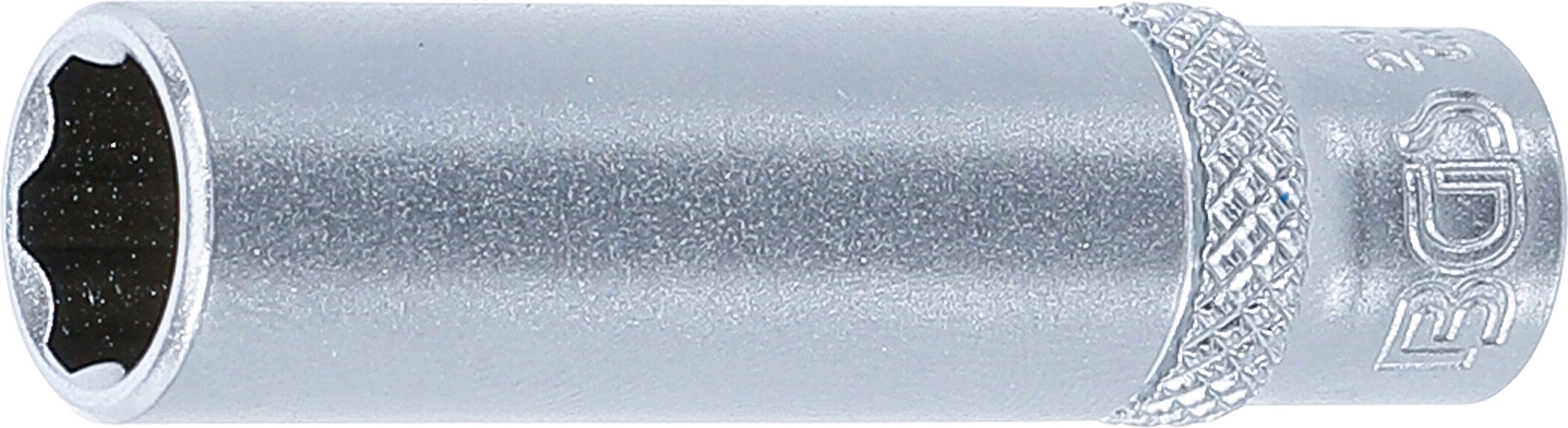 Super Lock-topnøgle, dyb | 6,3 mm (1/4") | 9 mm