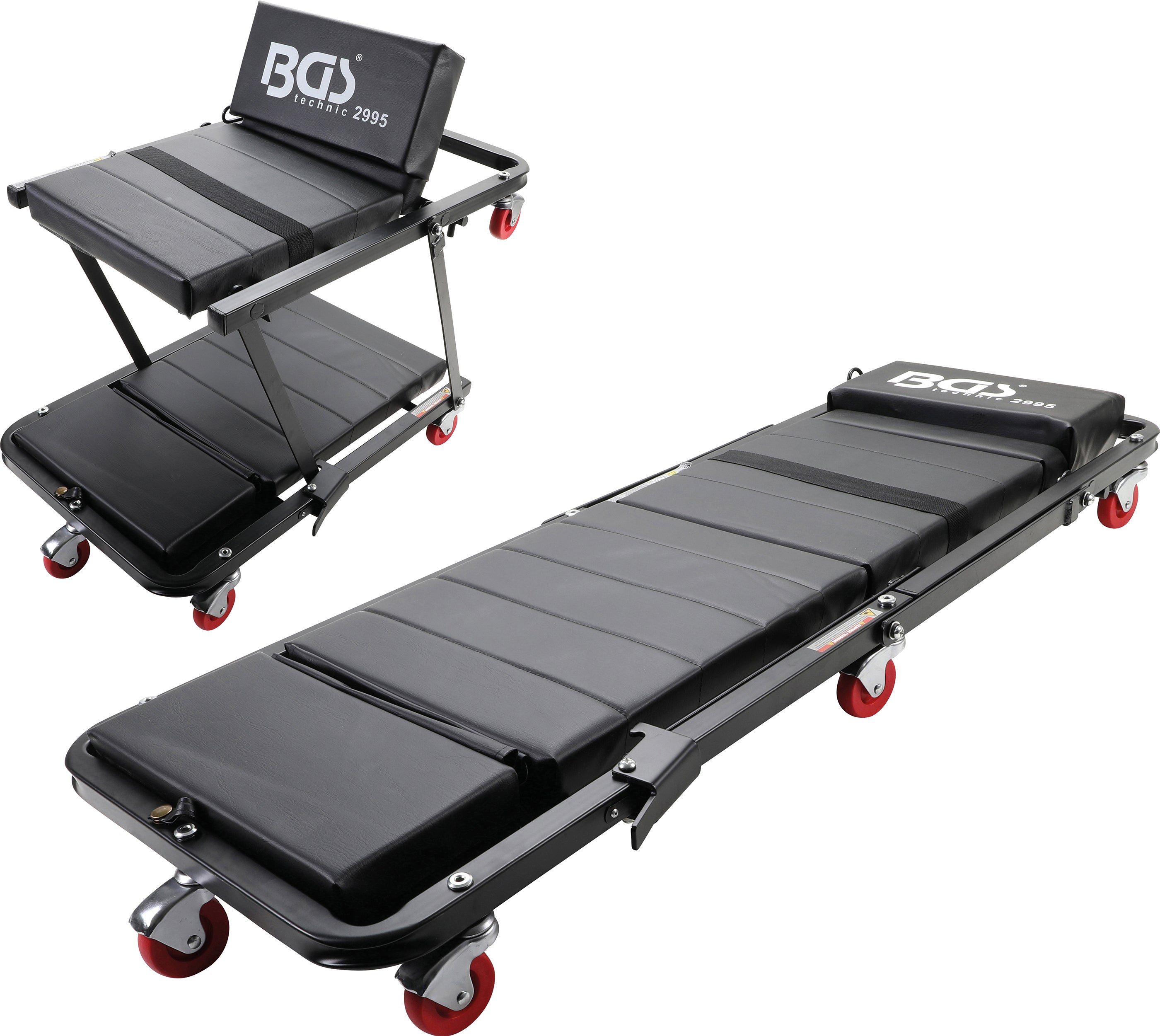 Sæde- og liggende mekanikervogn