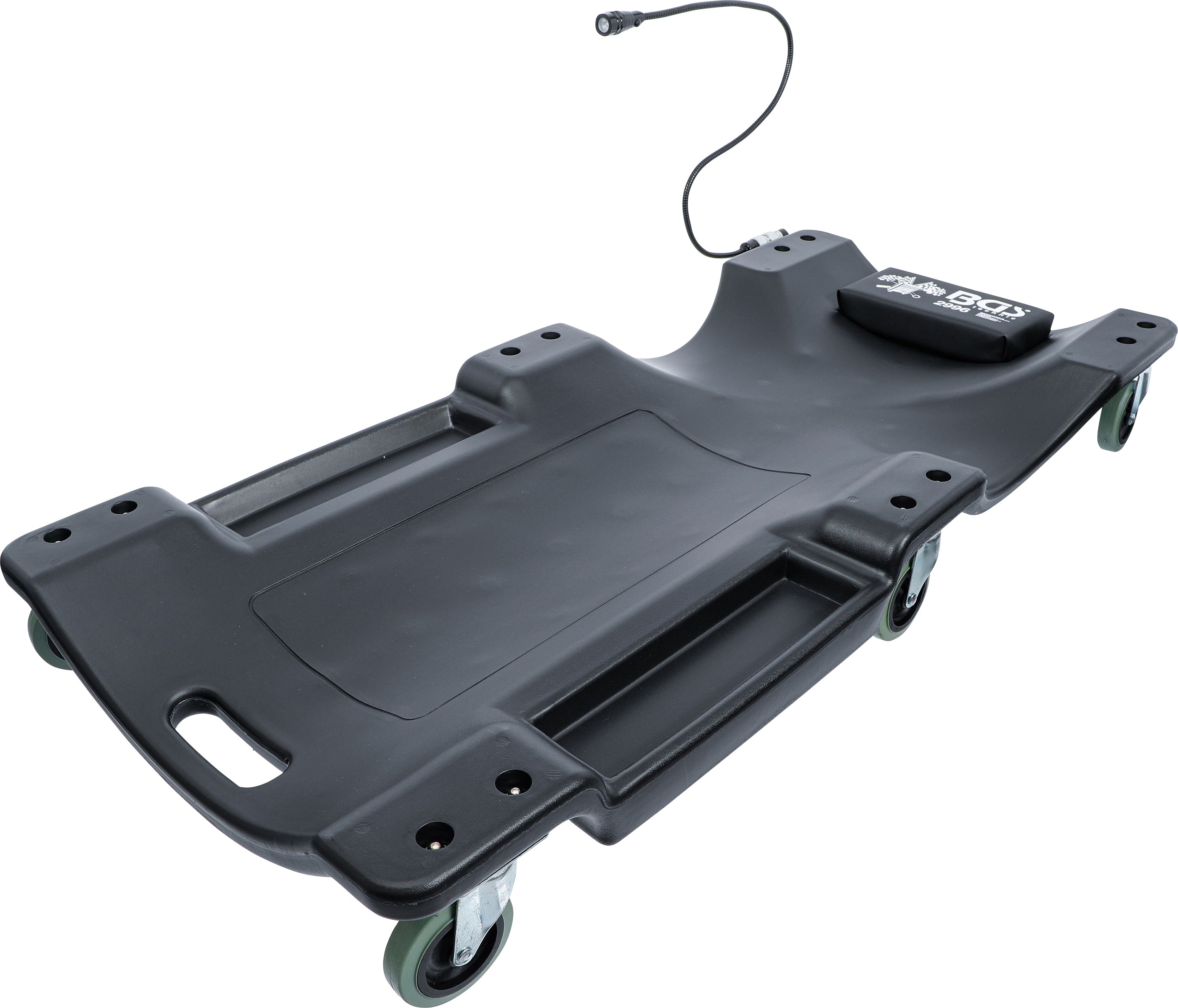 Værksteds- og montørvogn | med arbejdslampe | 1030 x 500 mm