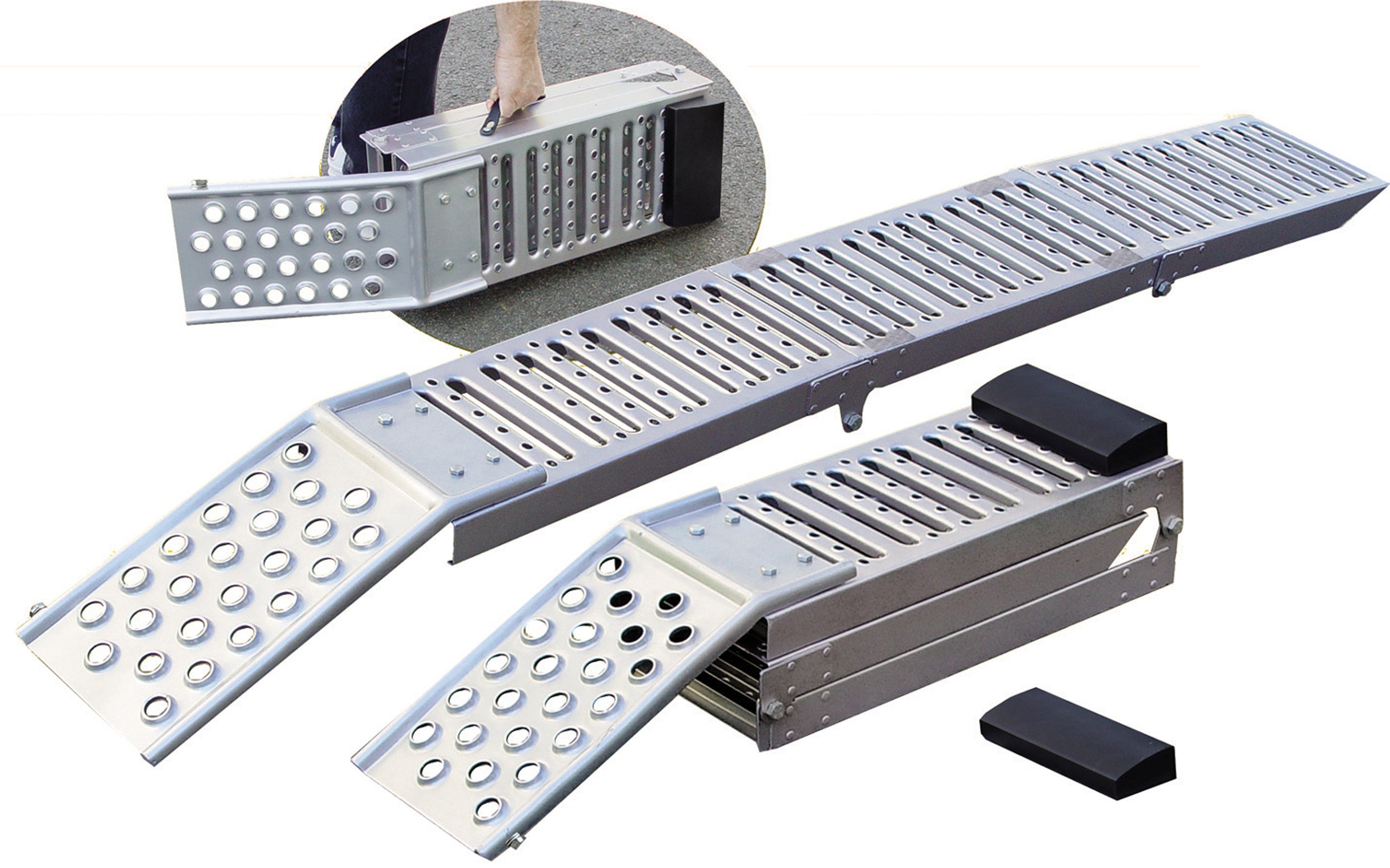 Kørselsrampesæt | foldbar | 2 dele