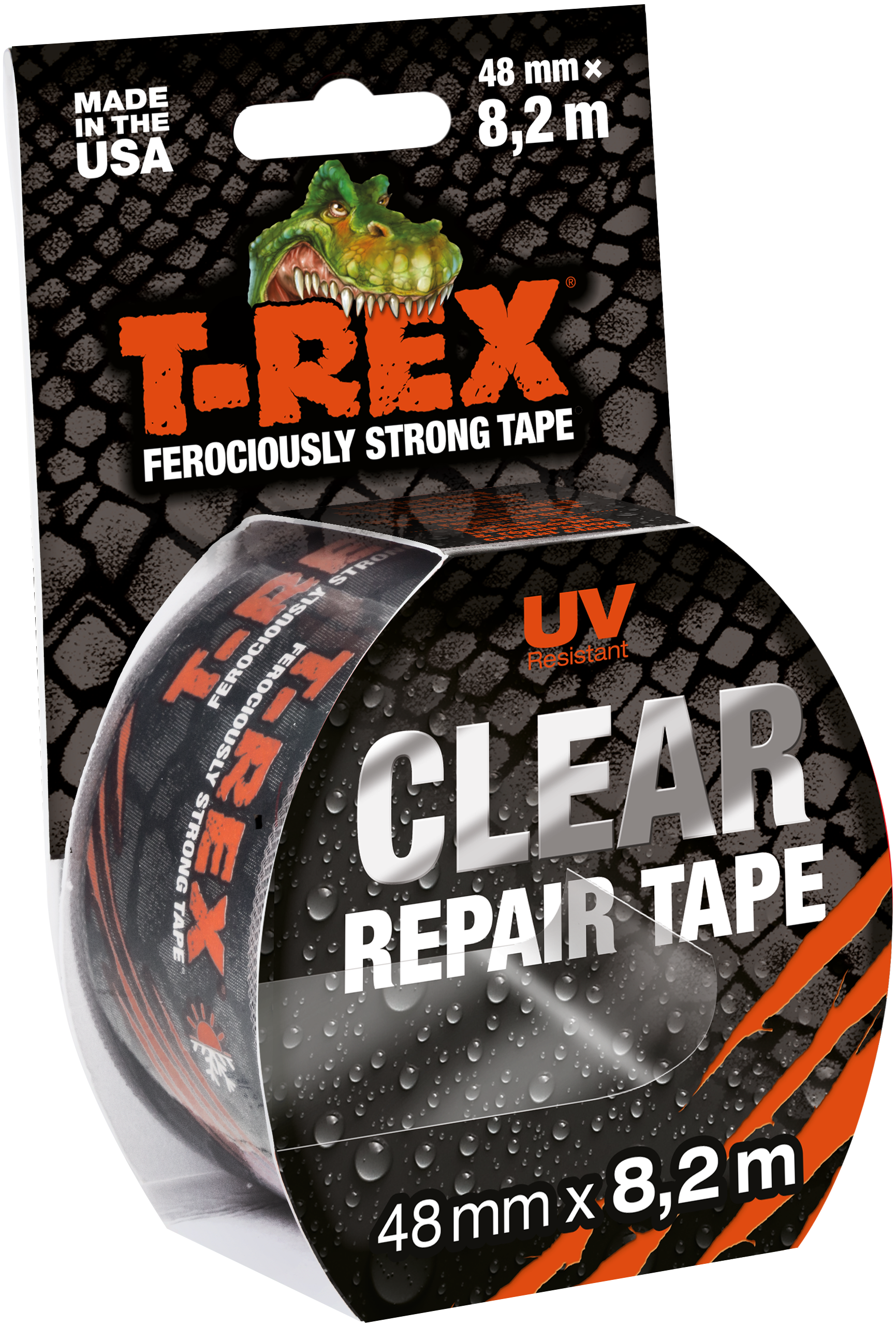 T-Rex Klar Reparationstape 48 mm x 8,2 m (6 stk./frp)
