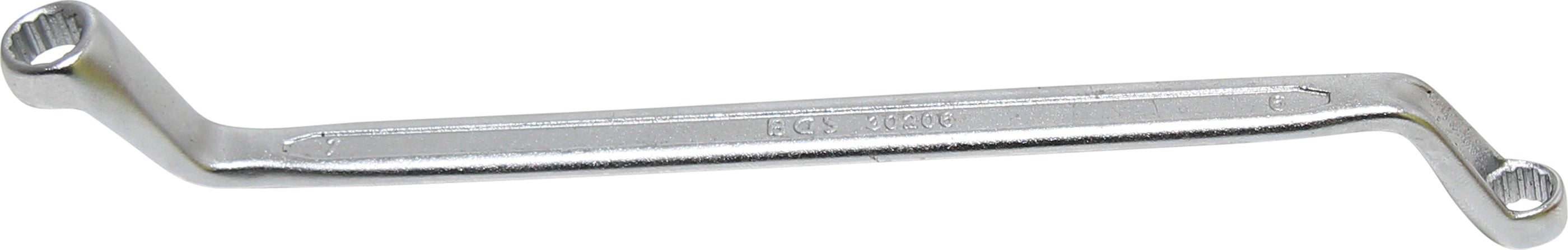 Dubbel-ringnyckel | Djupt bockad | 6 x 7 mm