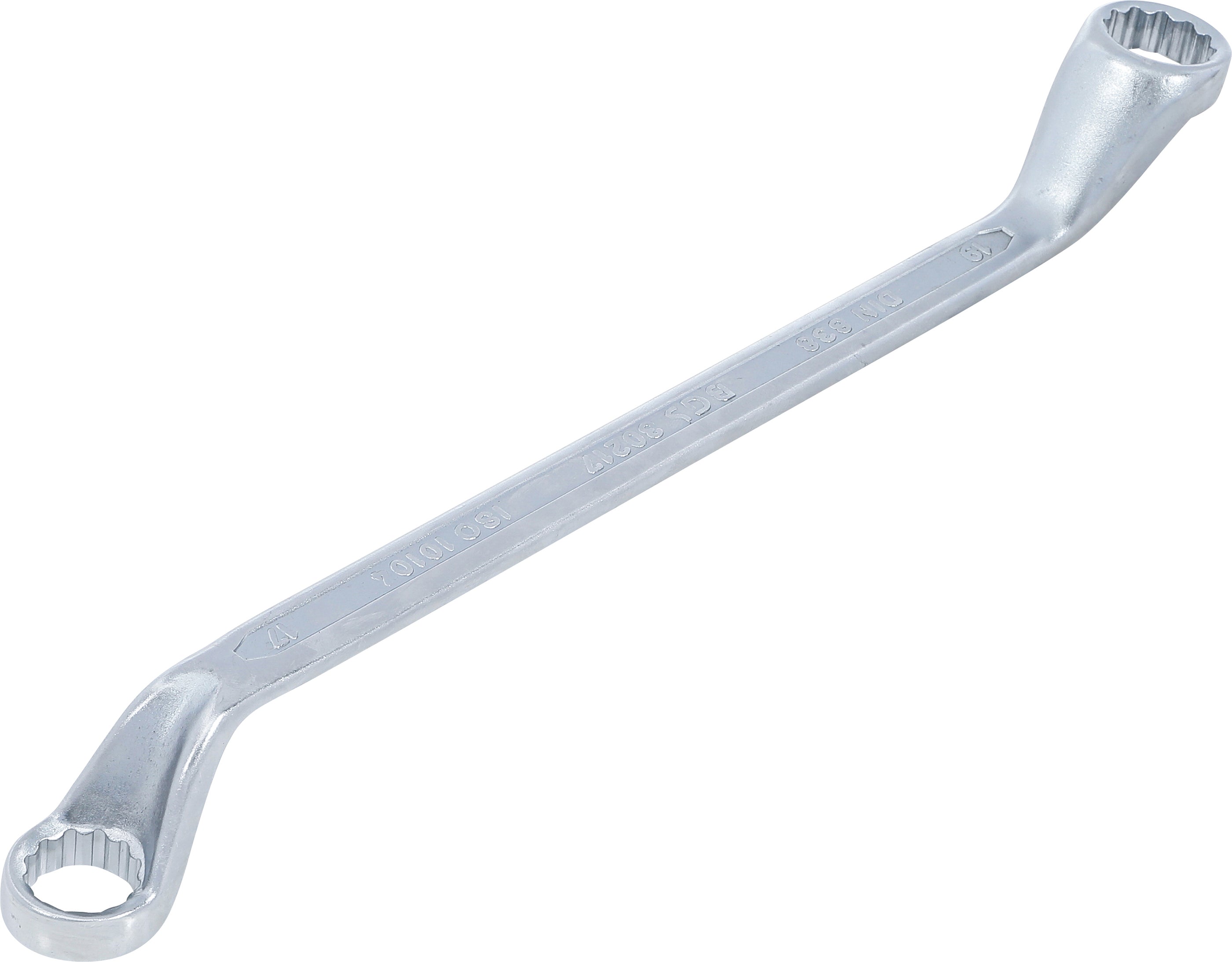 Dubbel-ringnyckel | Djupt bockad | 17 x 19 mm