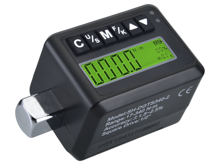 m7 Digital momentadapter 1/2" 17-340Nm