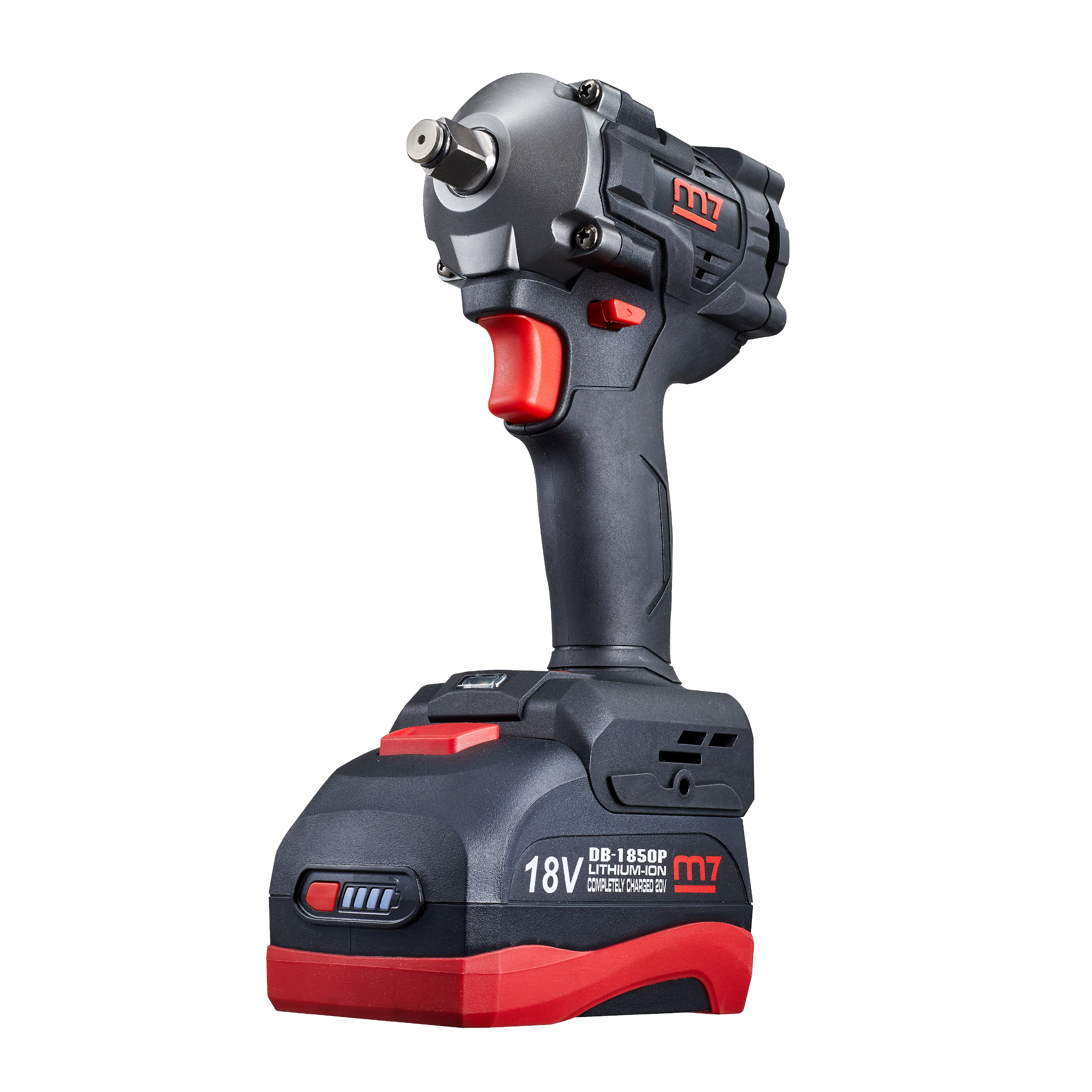 m7 Kompaktnøgle 1/2" inkl. 2x5,0Ah batteri og oplader