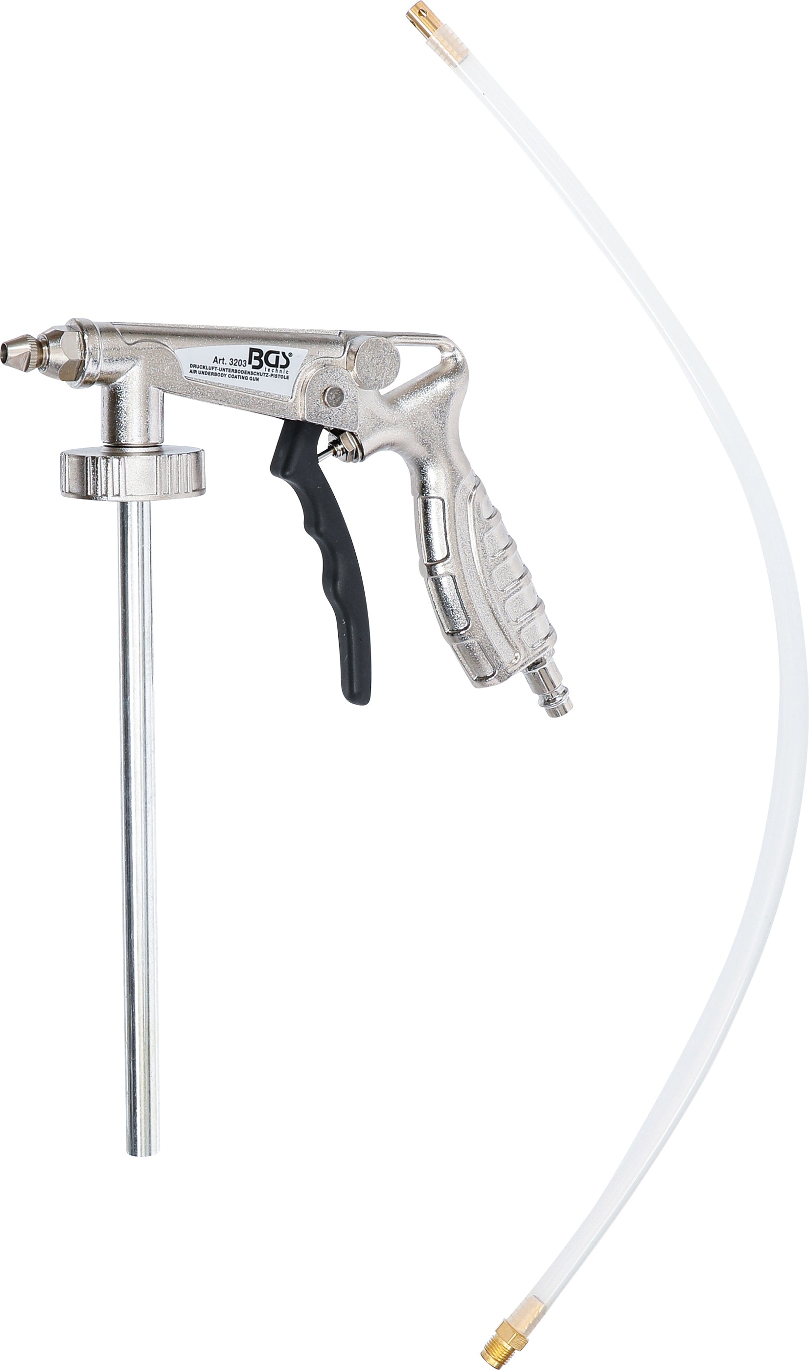 Trykluft undervognsspidspistol