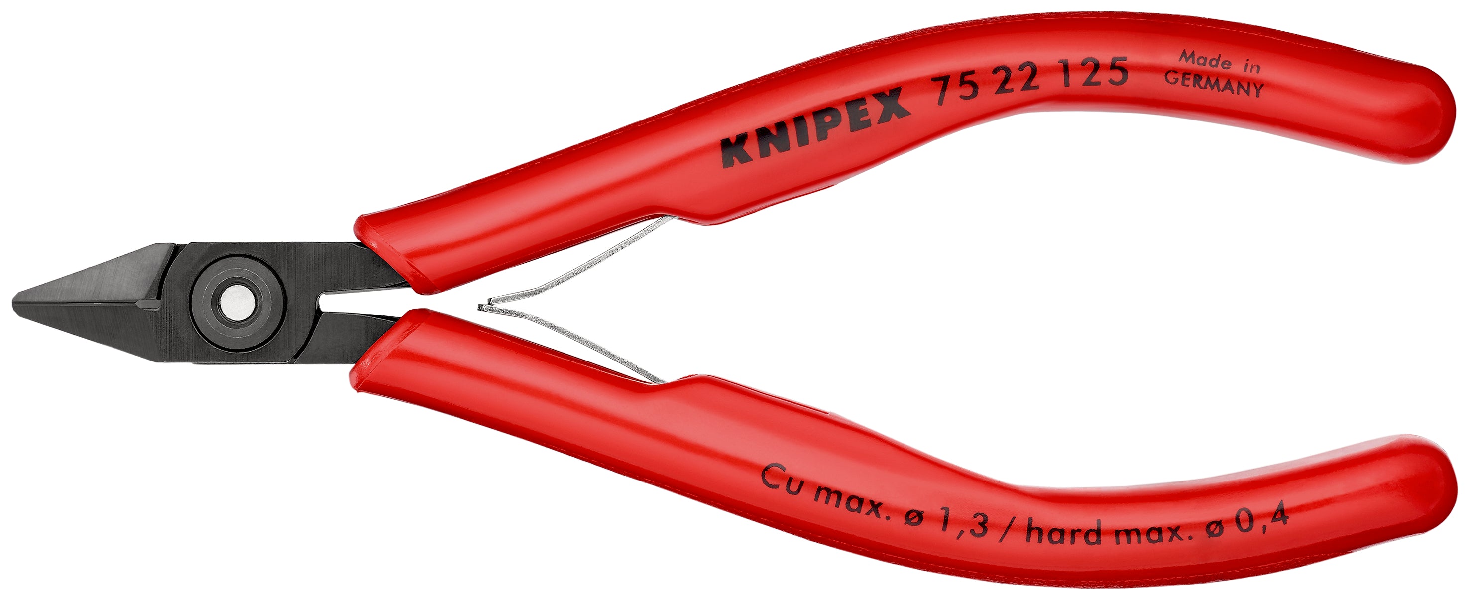 KNIPEX Elektronik-sideskærer med plastikdæksel