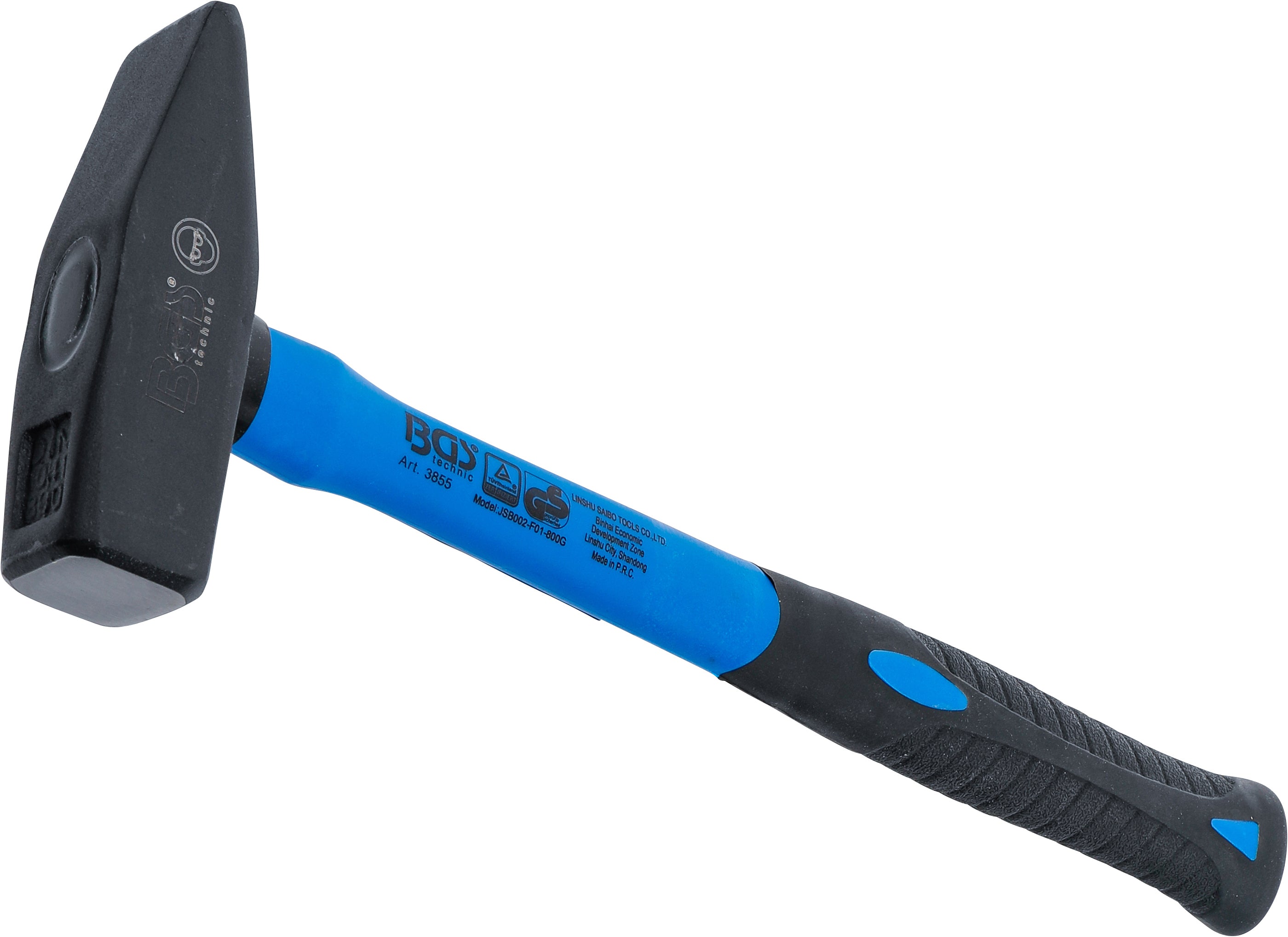 Pladehammer | Glasfiberhåndtag | DIN 1041 | 800 g