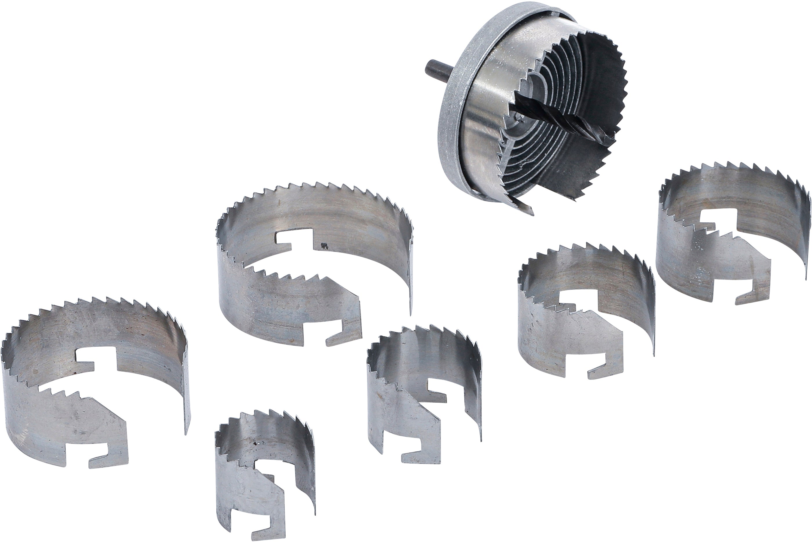 Hålsåg-sats | Ø 26 - 63 mm | Djup 25 mm | 7 delar