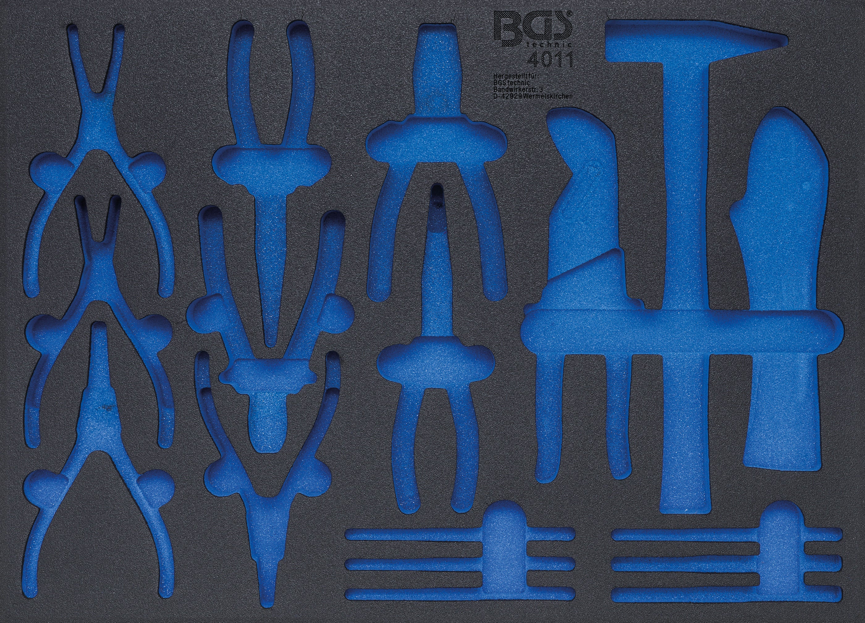 Verkstadsvagninlägg 3/3 | tom | för BGS 4011