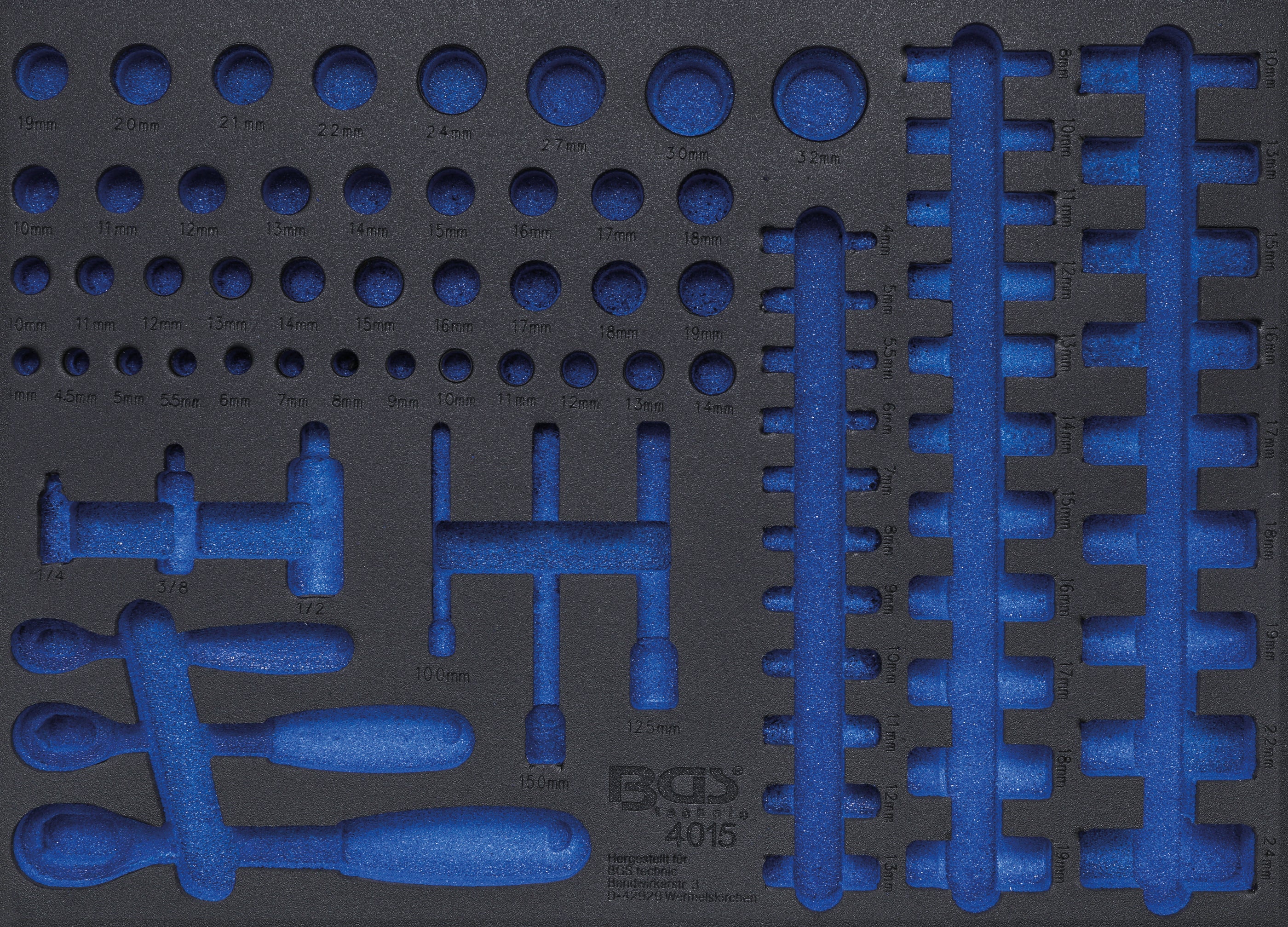 Værkstedsvognsindsats 3/3 | tom | til BGS 4015