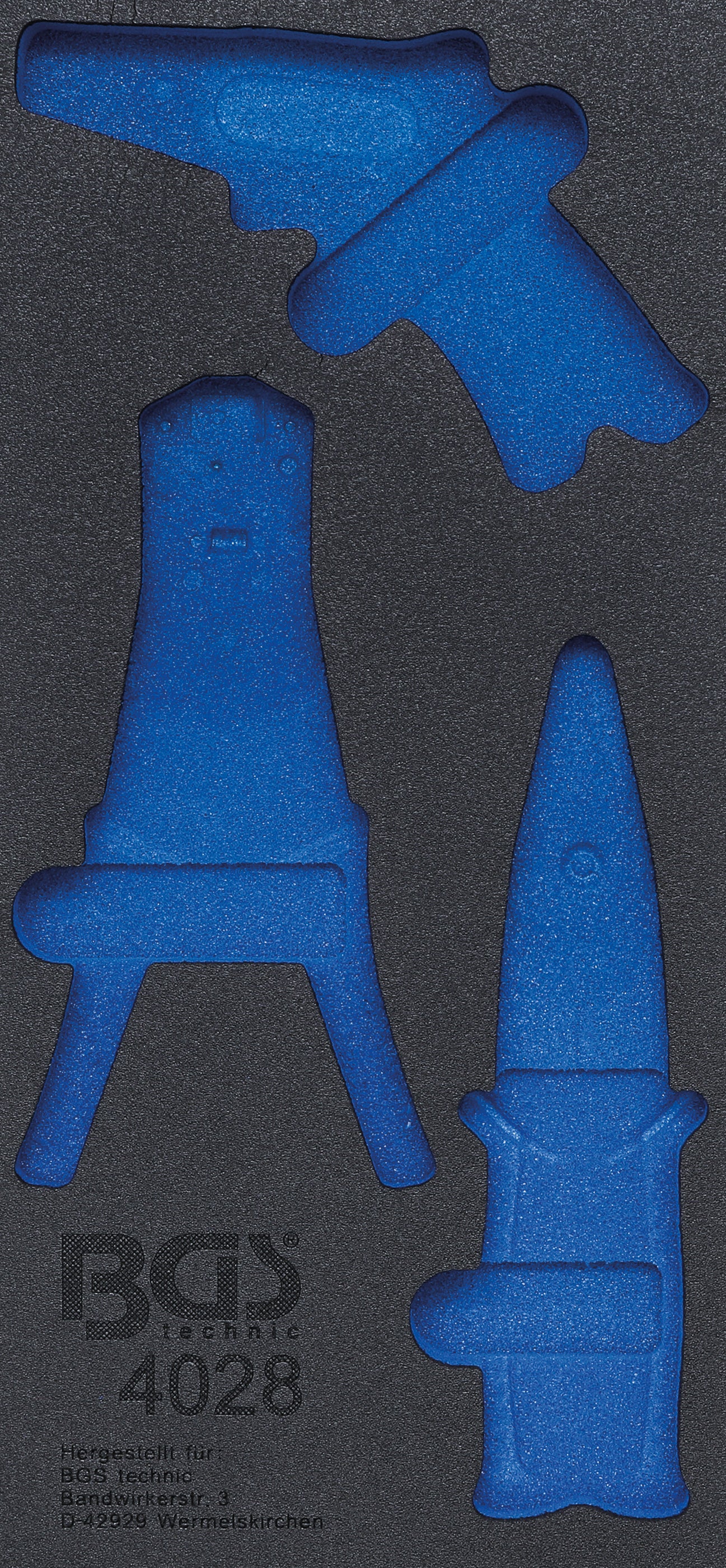 Værkstedsvognsindsats 1/3 | tom | til BGS 4028