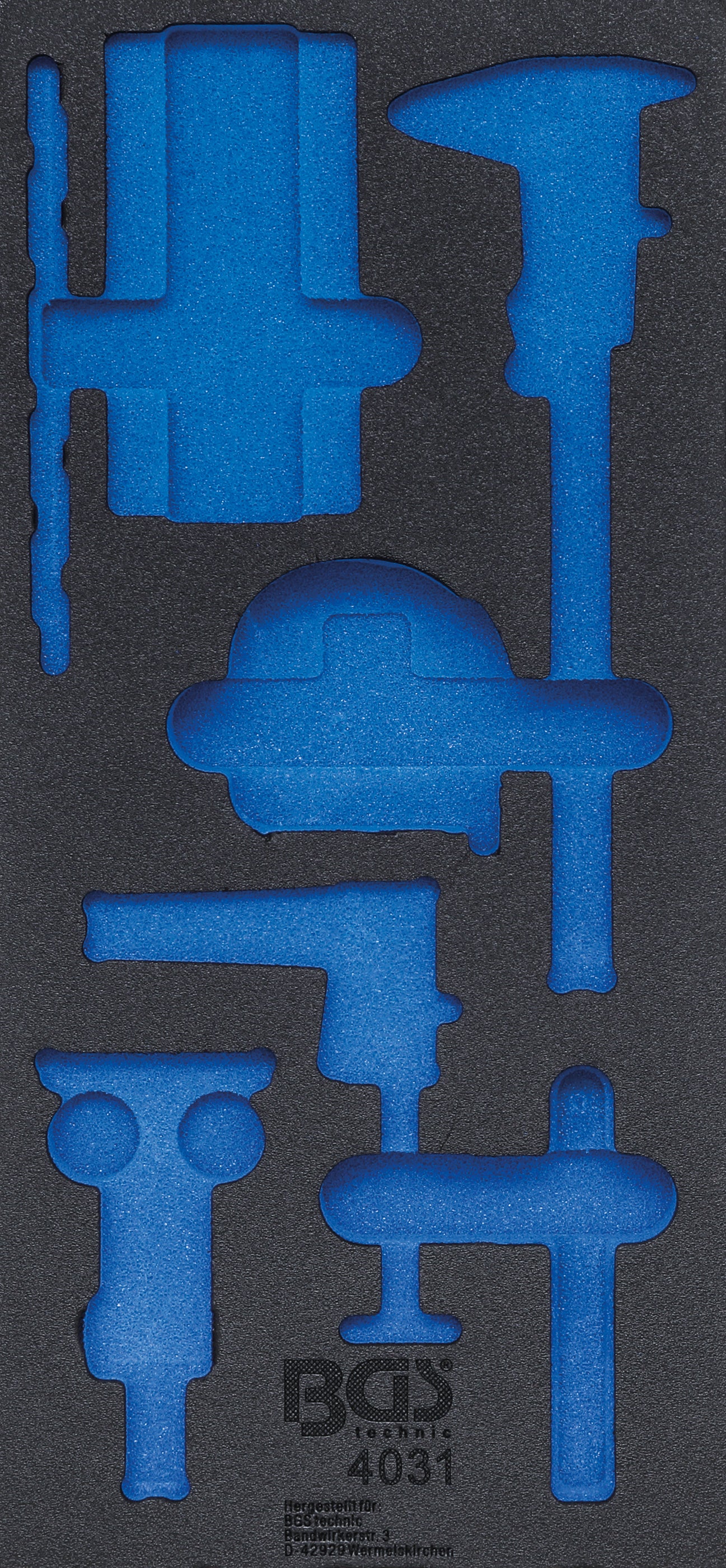 Værkstedsvognsindsats 1/3 | tom | til BGS 4031