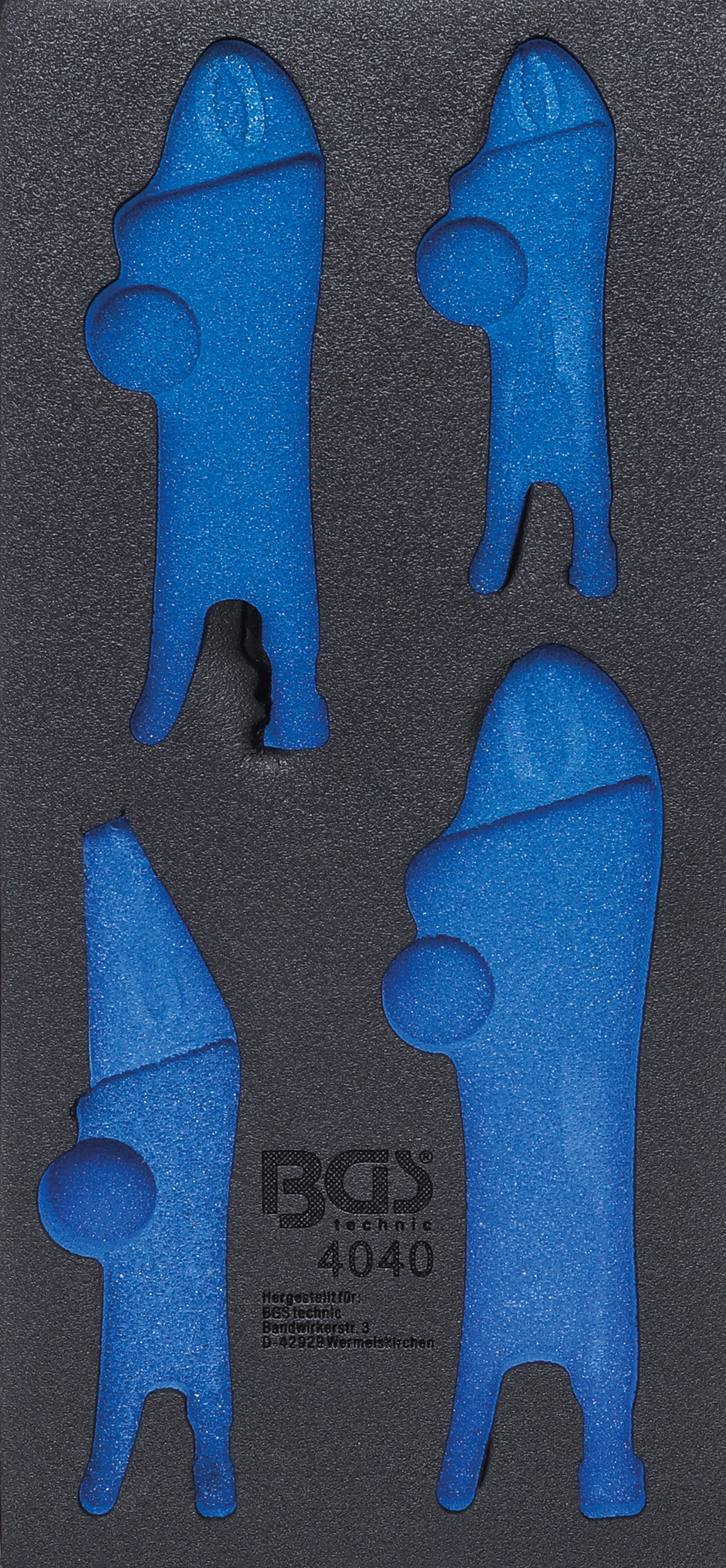 Værkstedsvognsindsats 1/3 | tom | til BGS 4040