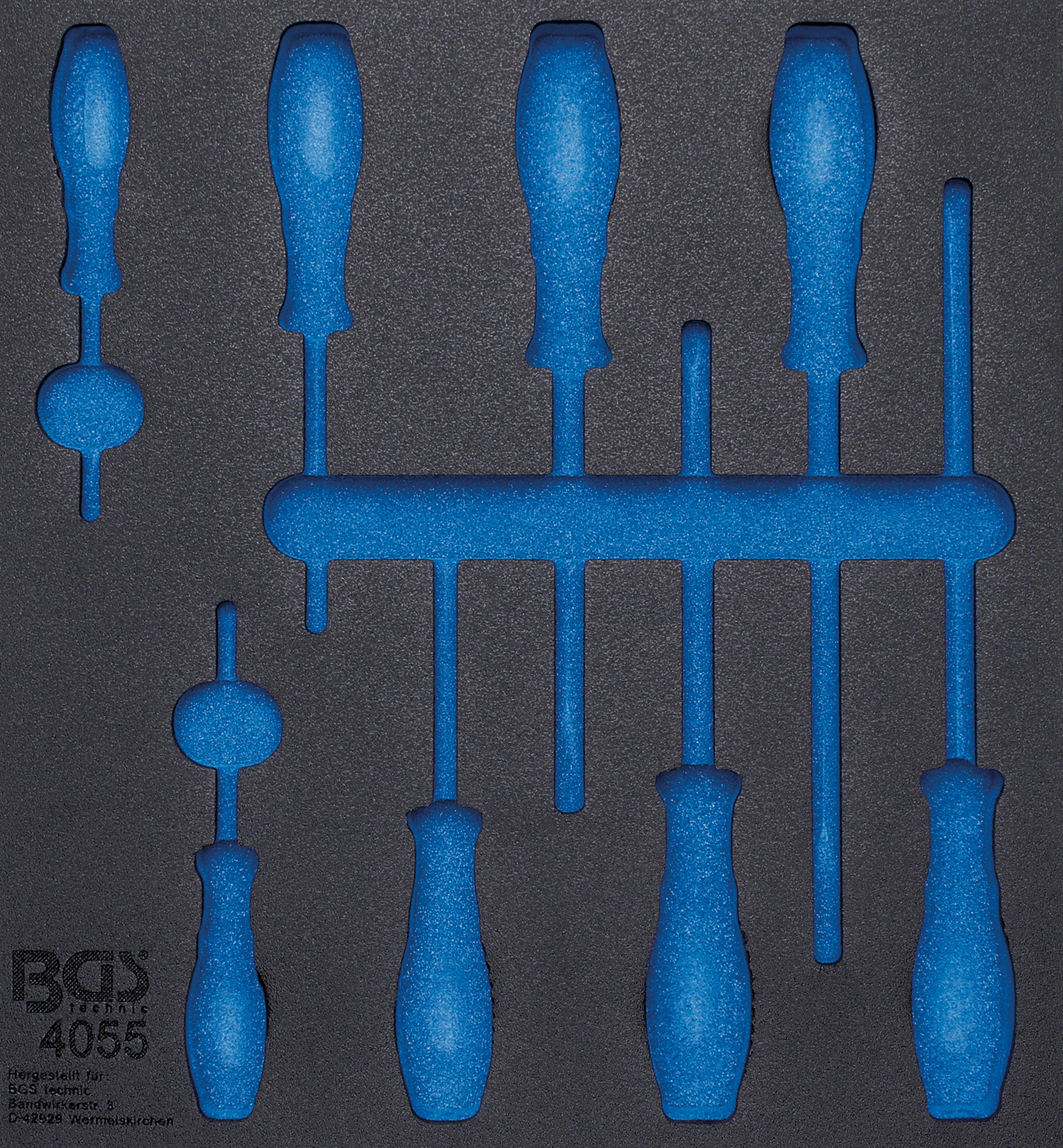 Værkstedsvognsindsats 2/3 | tom | til BGS 4055