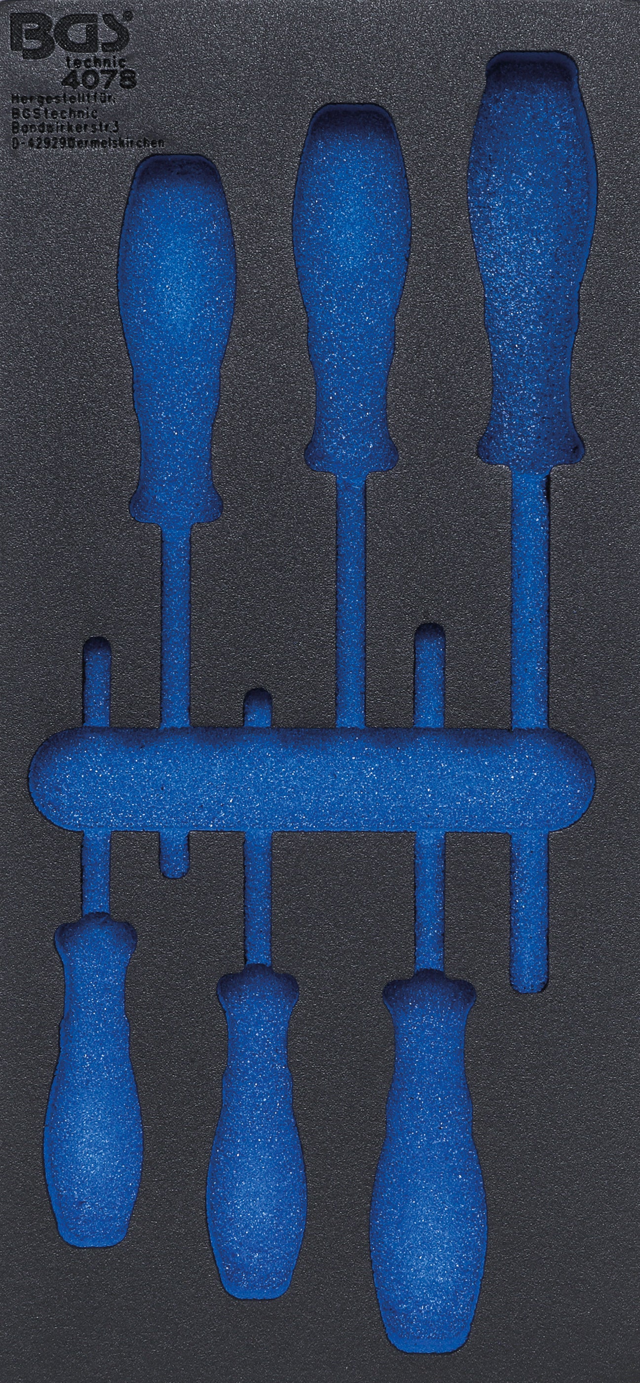 Værkstedsvognsindsats 1/3 | tom | til BGS 4078