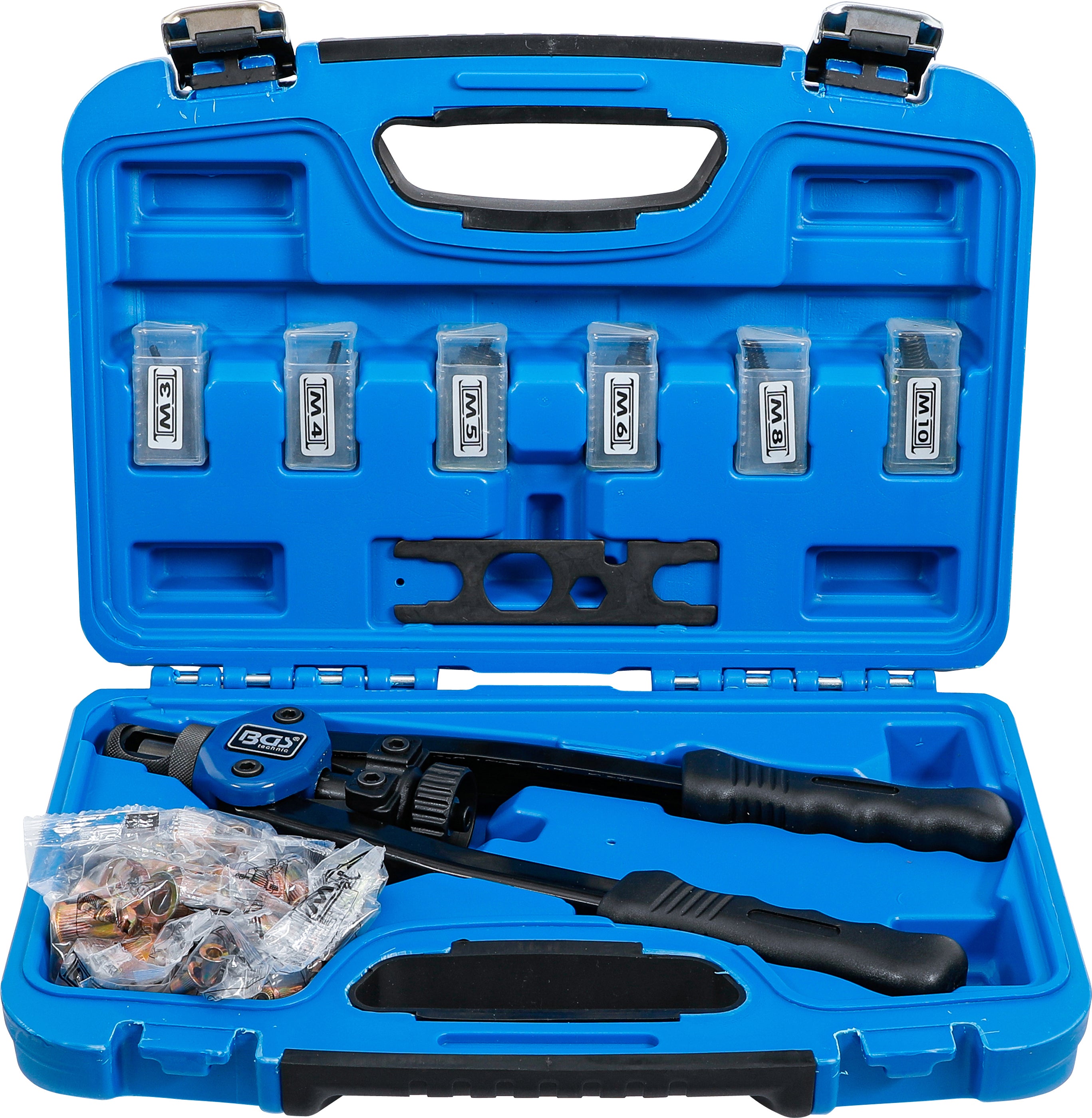 Nittemøtrik-tangsæt | M3 - M10 | 68 dele